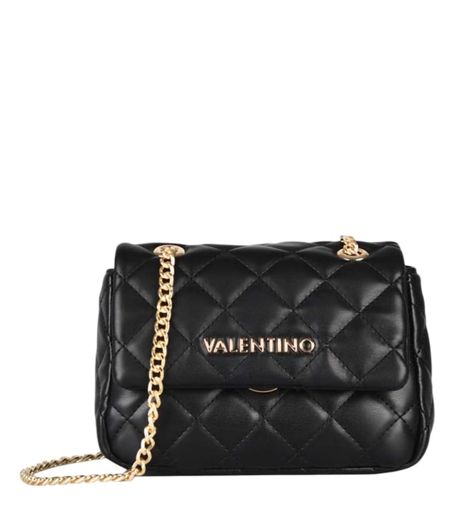 Mario Valentino Black Ocarina Mini Shoulder Bag