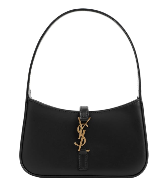 Saint Laurent Black Le 5 a 7 Mini Shoulder Bag