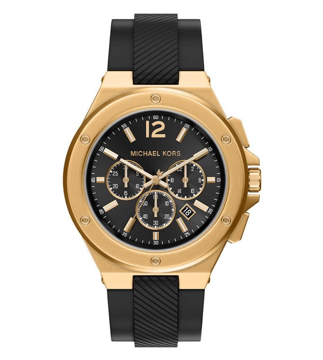Buy Michael Kors Lennox Quartz Chronograph Men 45 mm MKO1272 for