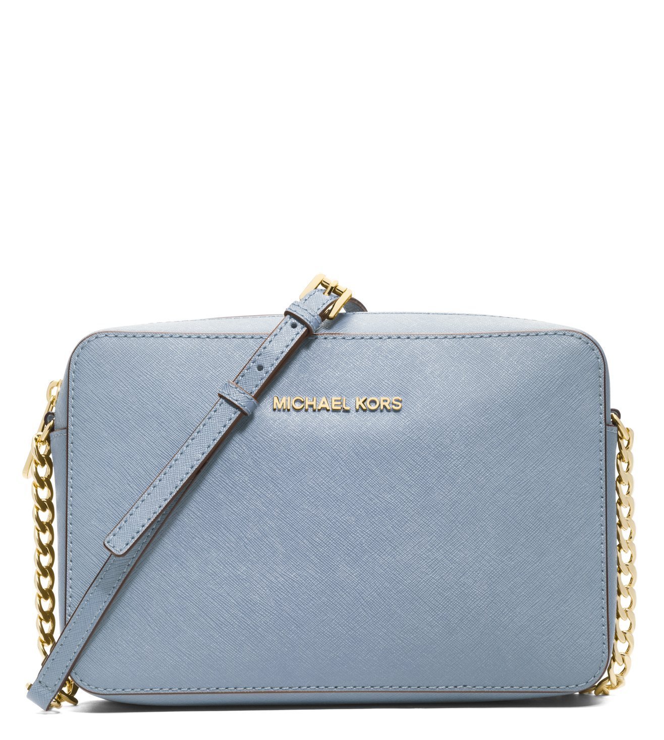 michael kors pale blue handbag