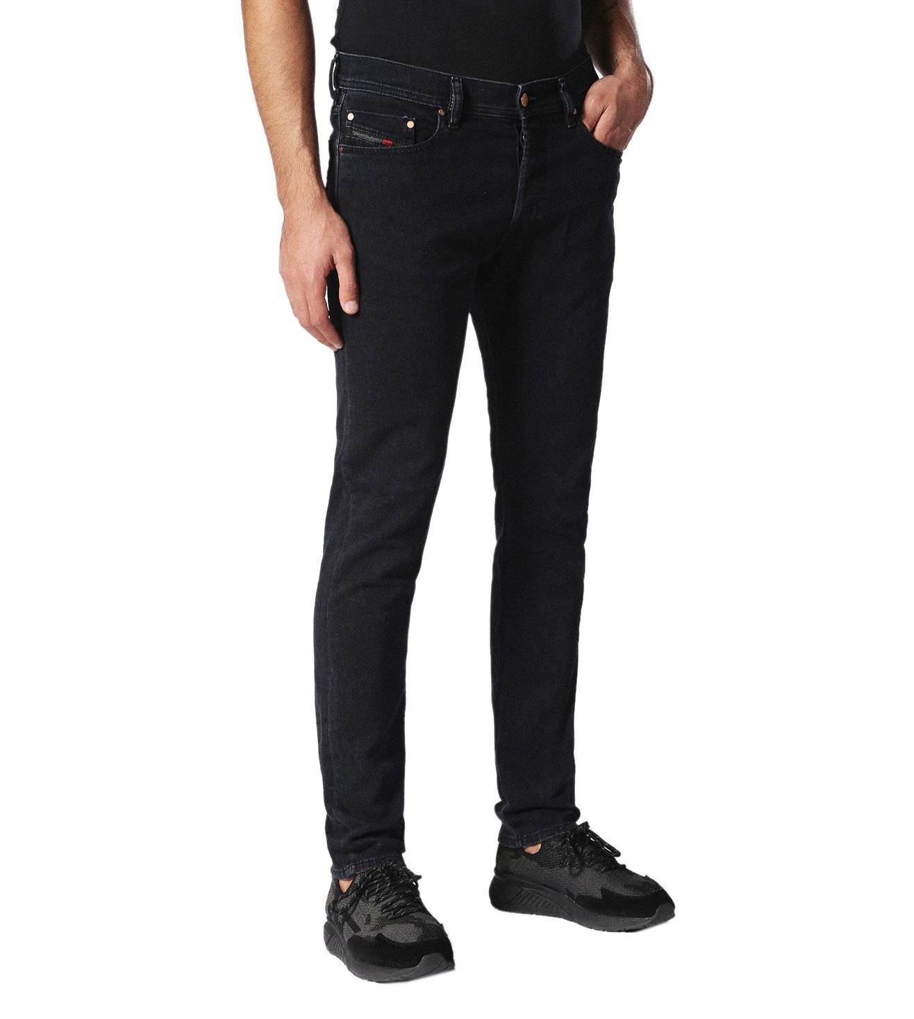 diesel tepphar carrot jeans black