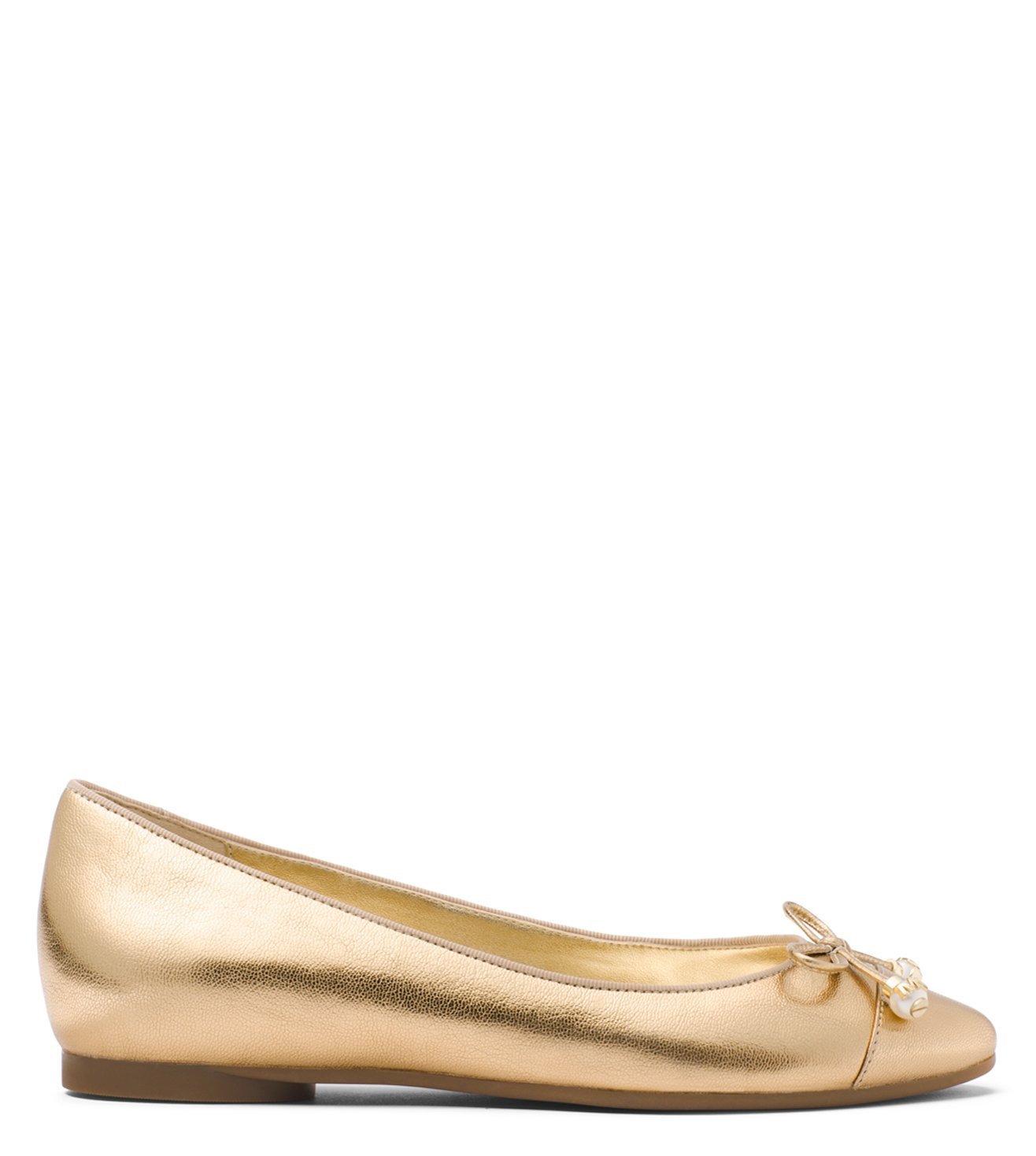 michael kors gold flats