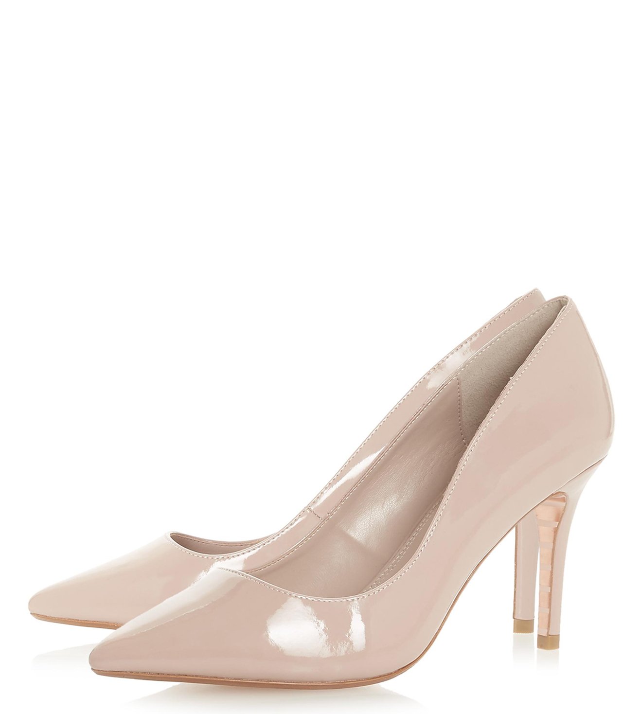 blush colored pumps