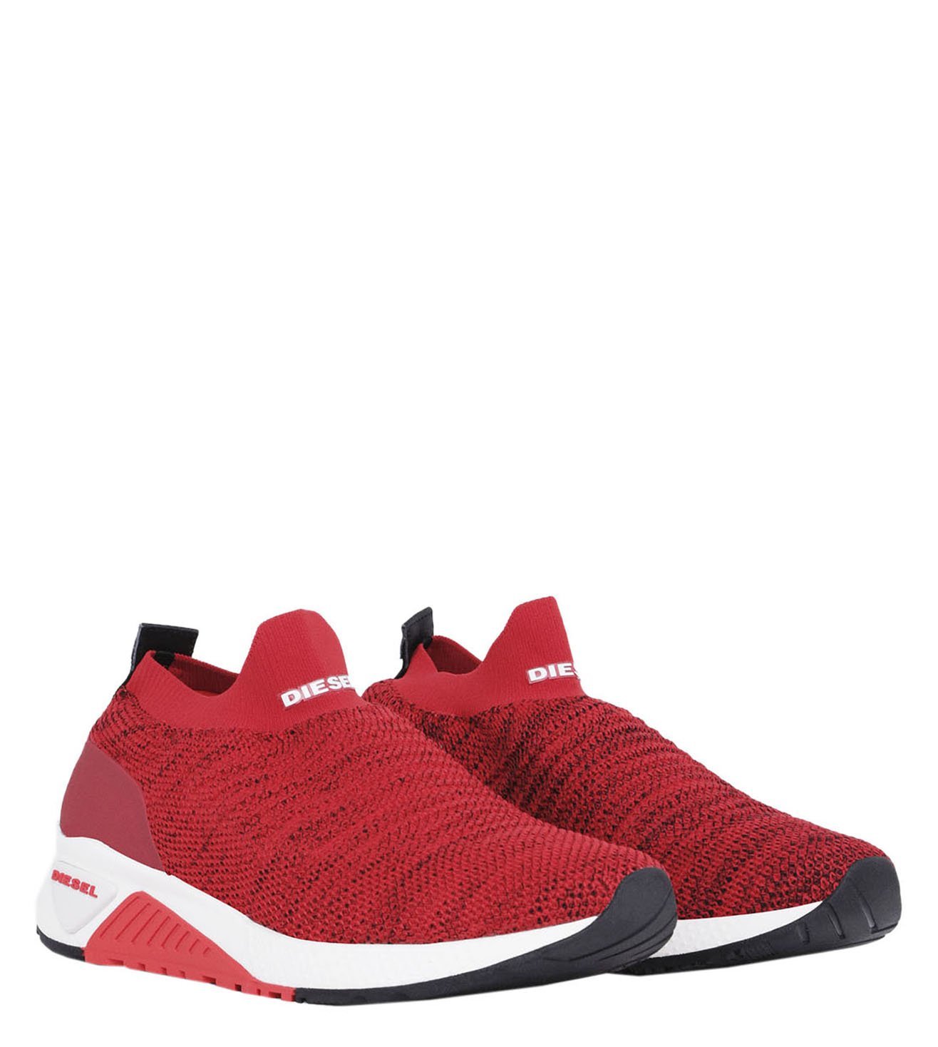 diesel red sneakers
