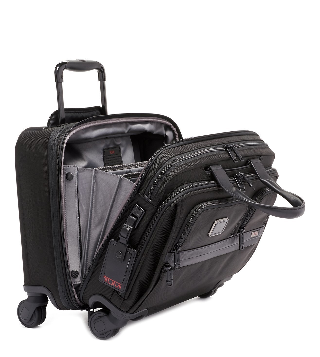 tumi backpack with trolley sleeve