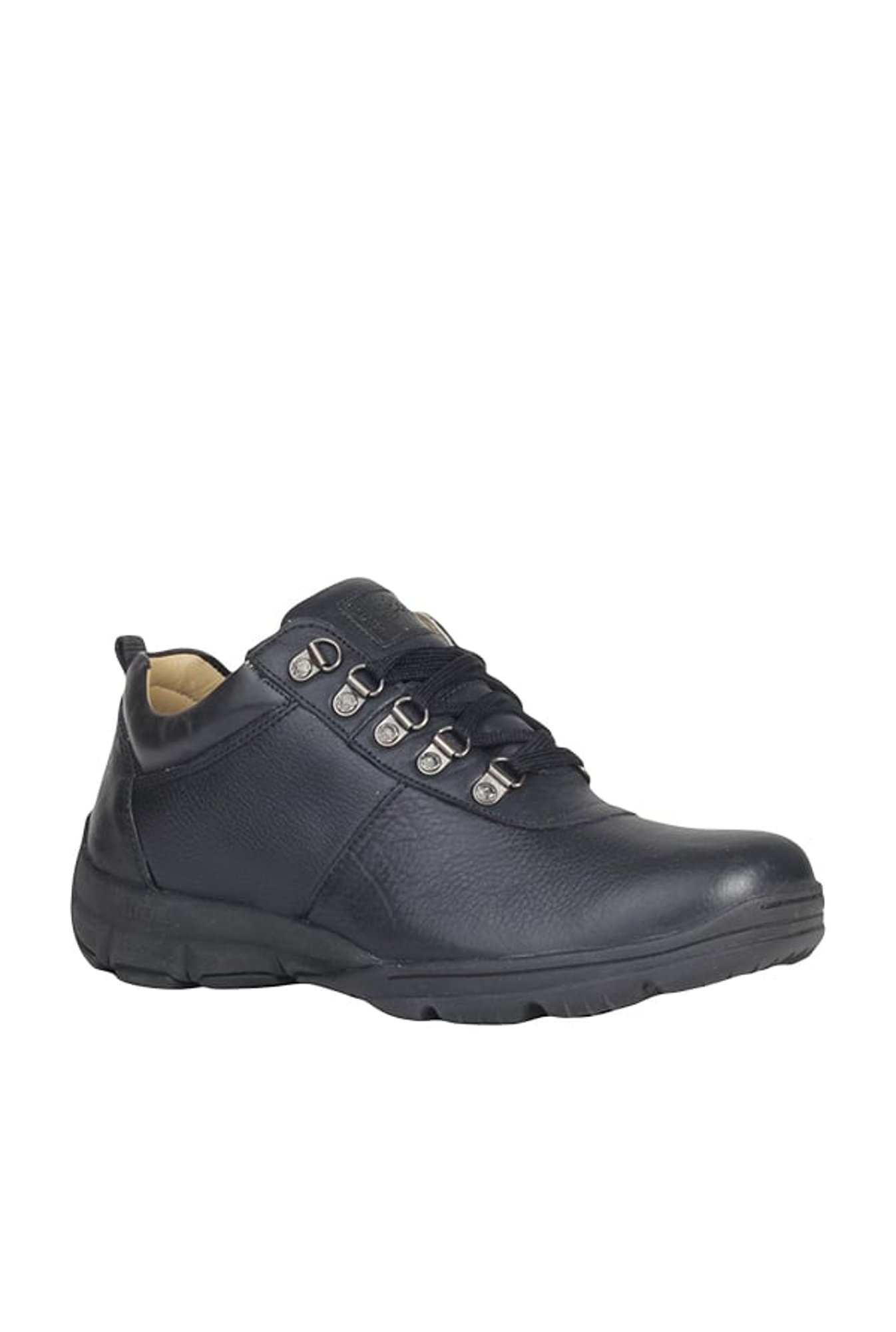 Woodland black shoes for men outlet