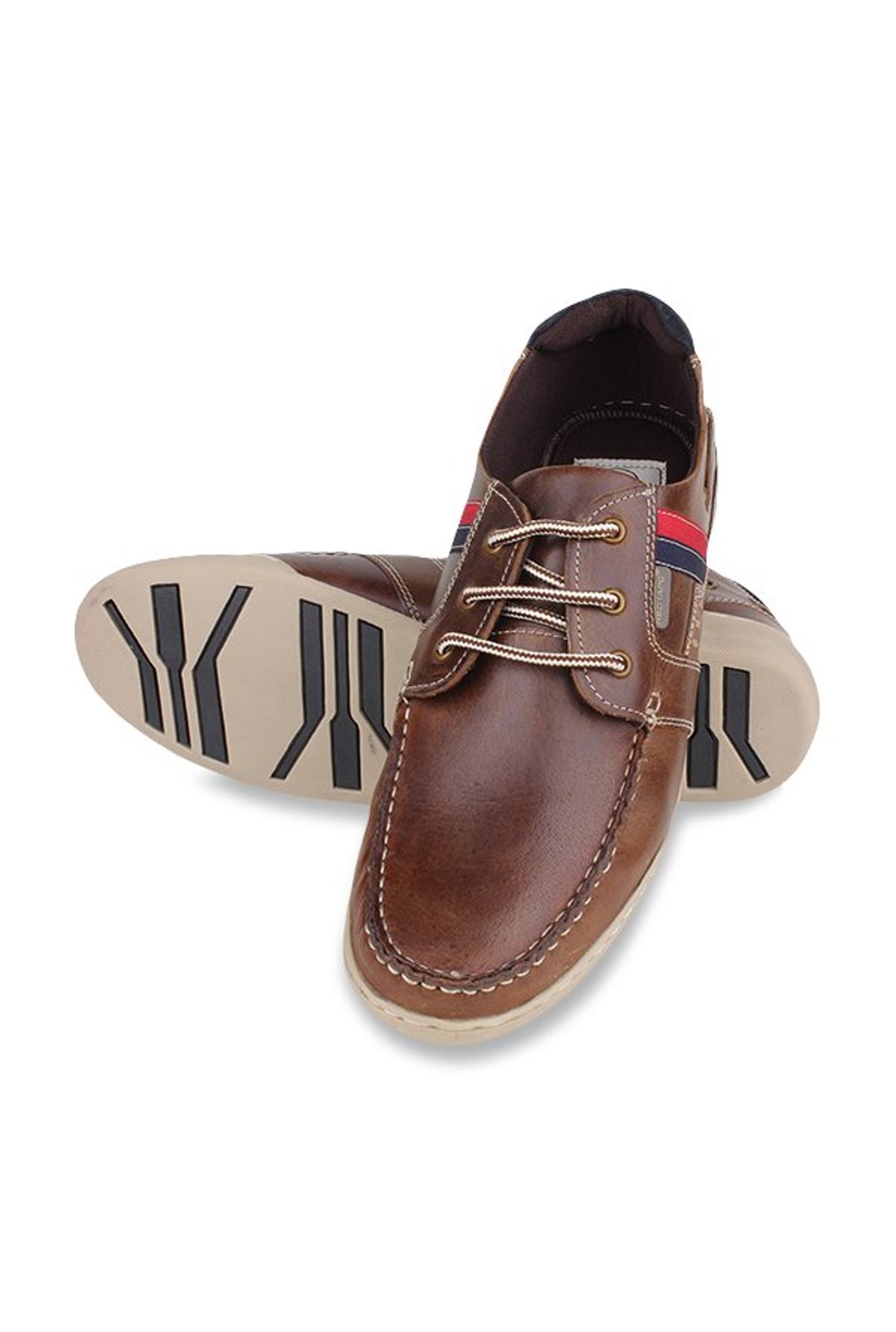 Buy Red Tape Brown Boat Shoes Online at 