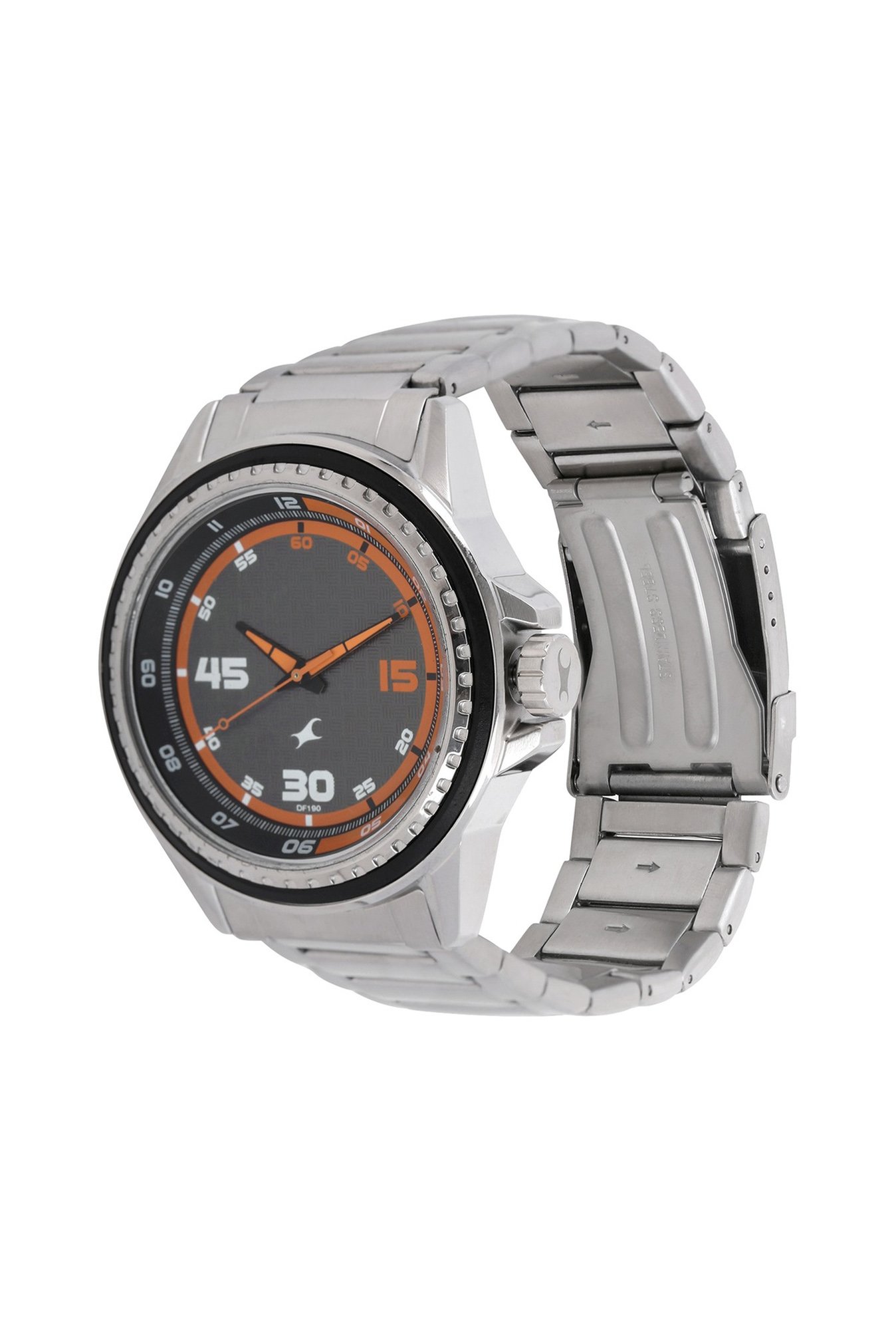 Fastrack 3142SM01 Urgent Clementine Analog Watch for Men