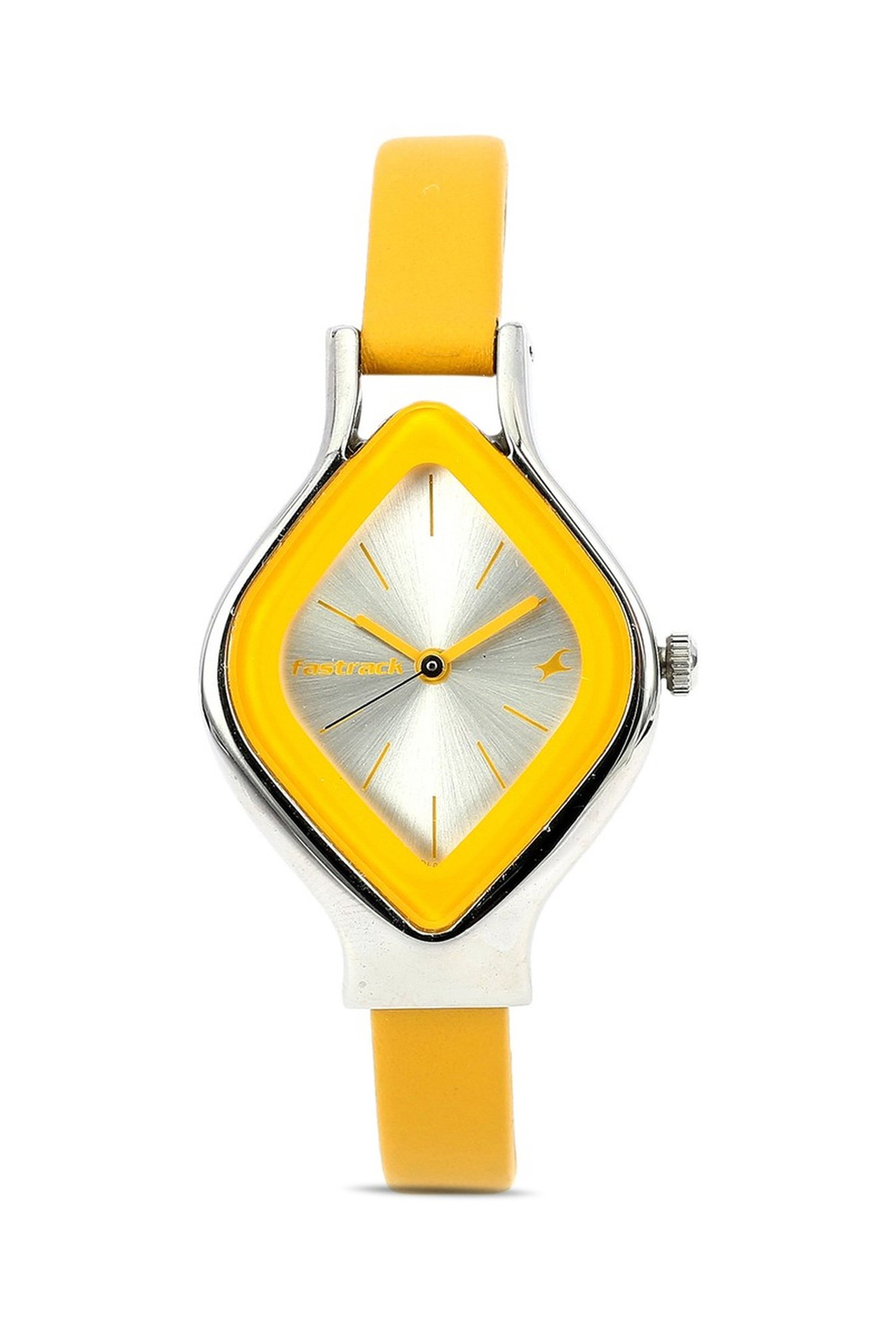 Yellow hot sale fastrack watch