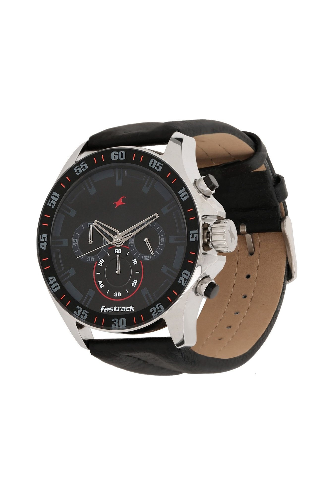 Fastrack Silicone Strap Chronograph Watch For Men