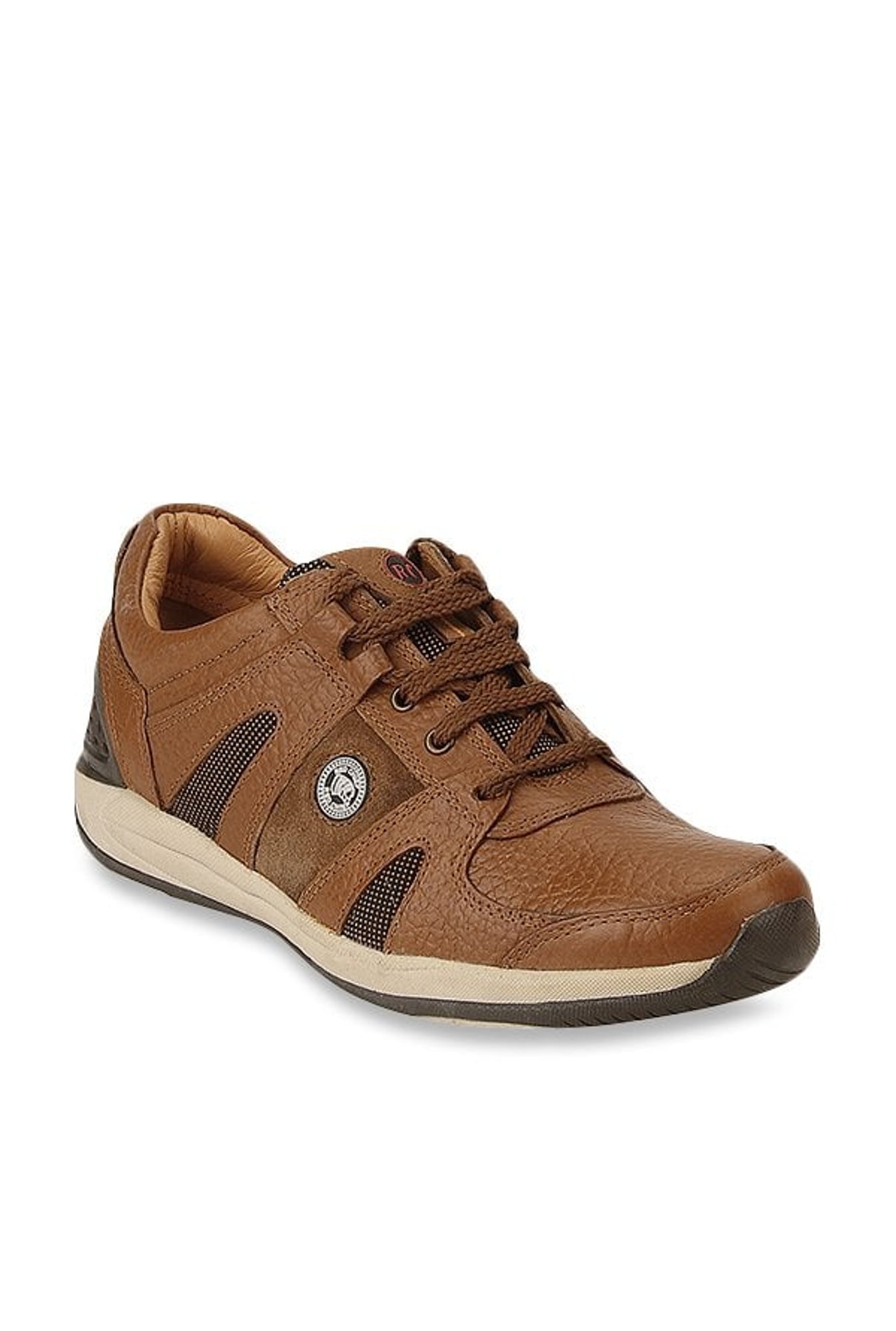 red chief tan casual shoes