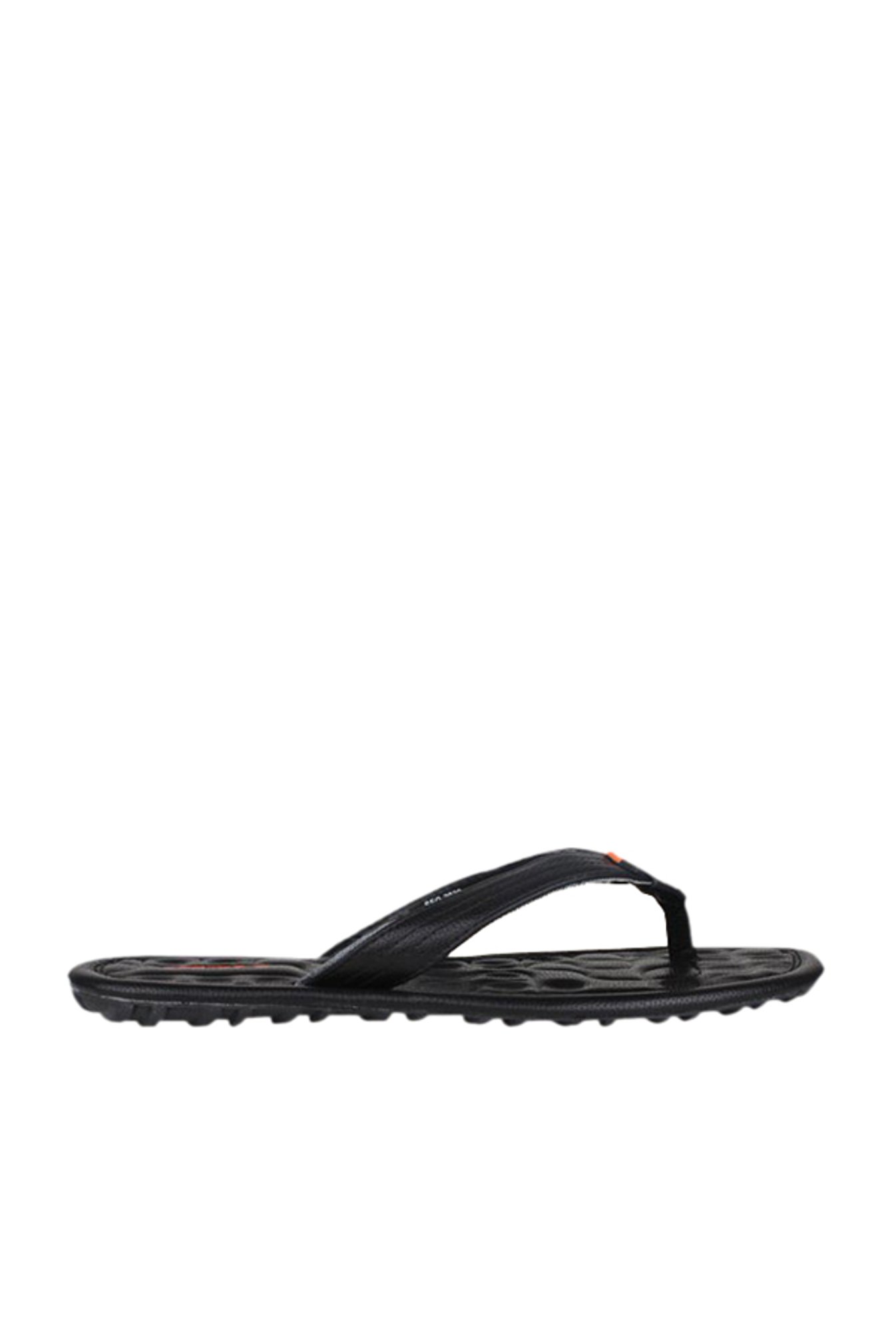 Buy Sparx Black Flip Flops for Men at 