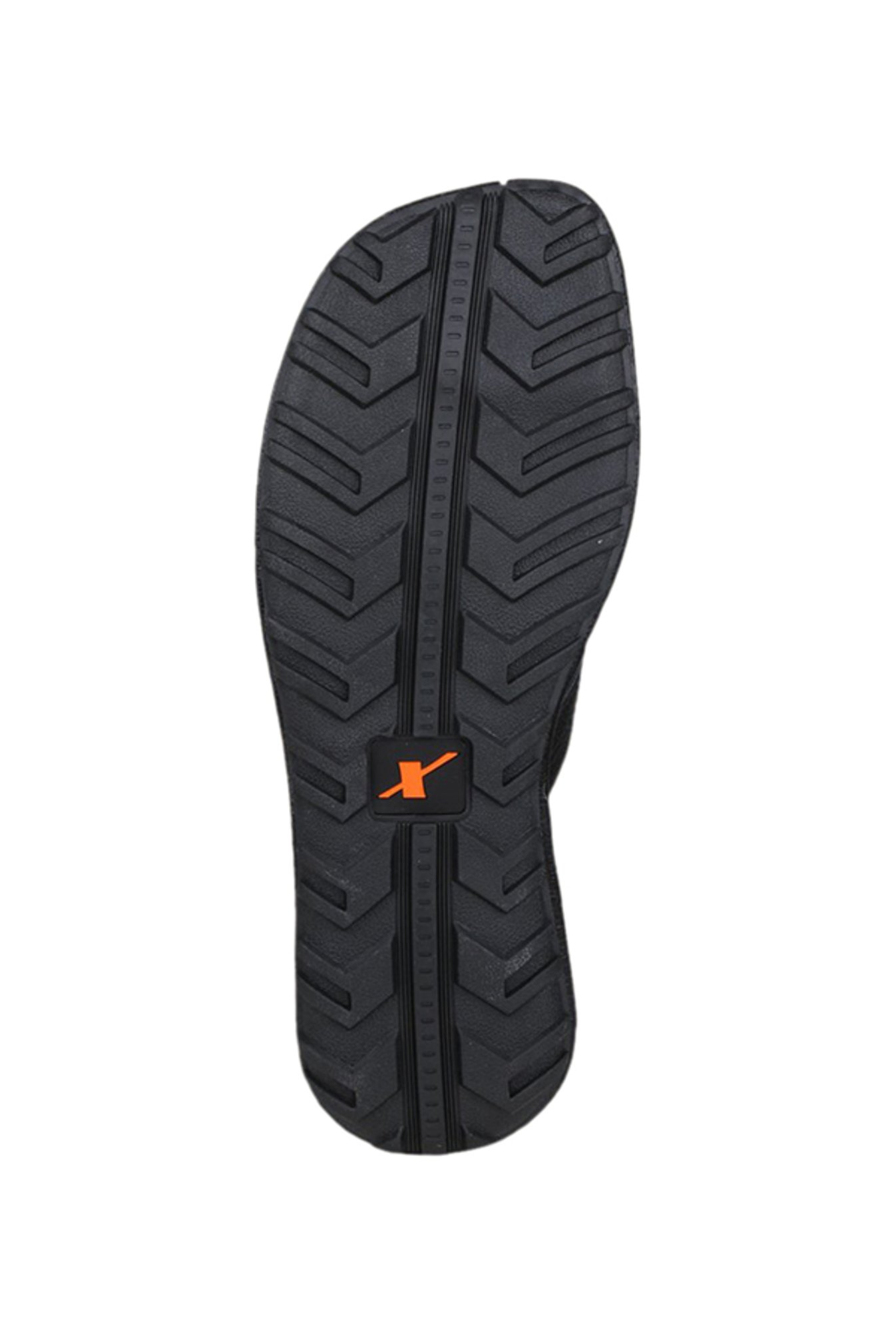 Buy Sparx Black Flip Flops for Men at 