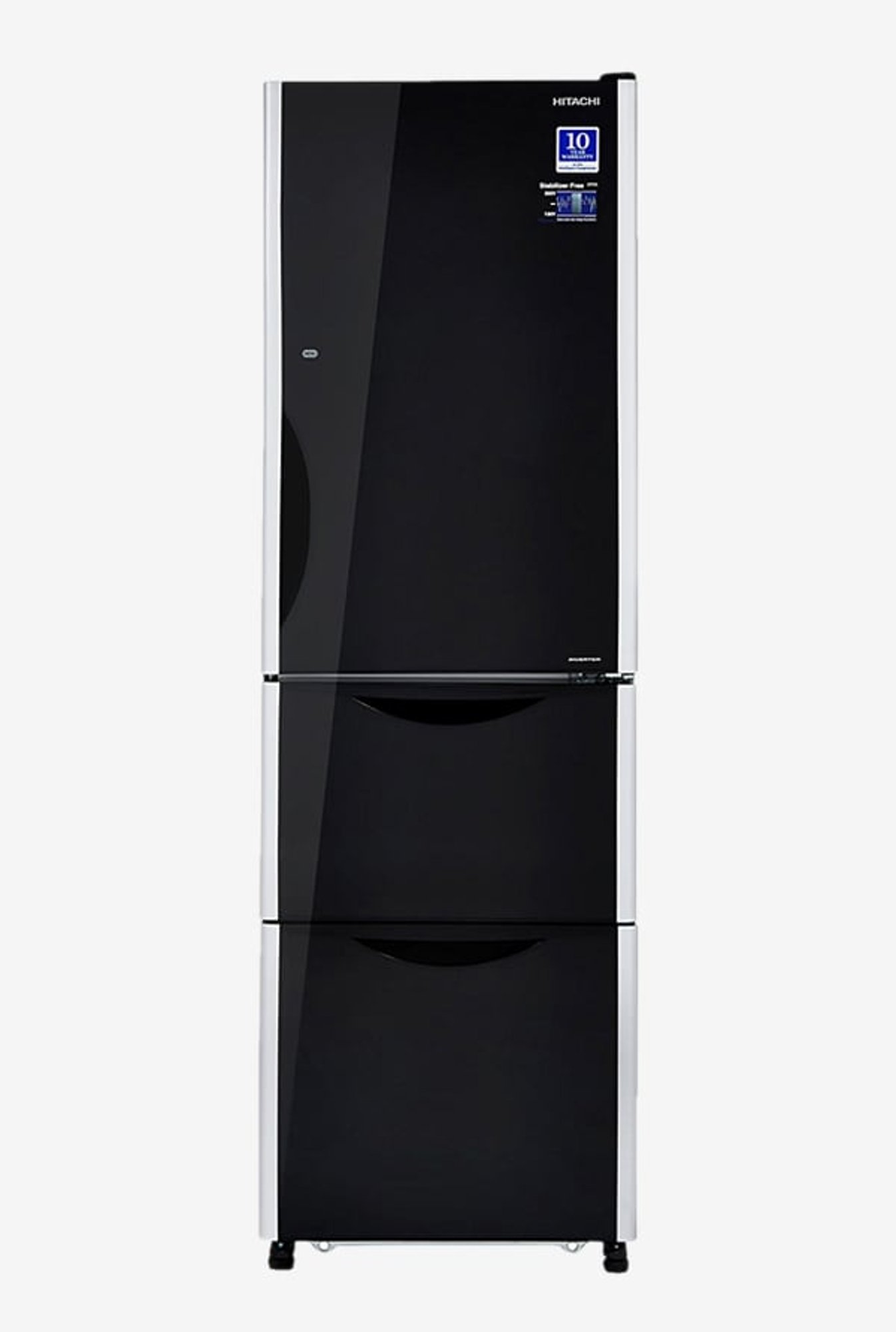 Buy Hitachi 404l Inverter Frost Free Triple Door Refrigerator Glass Black R Sg38fpnd Gbk Online At Best Prices Tata Cliq