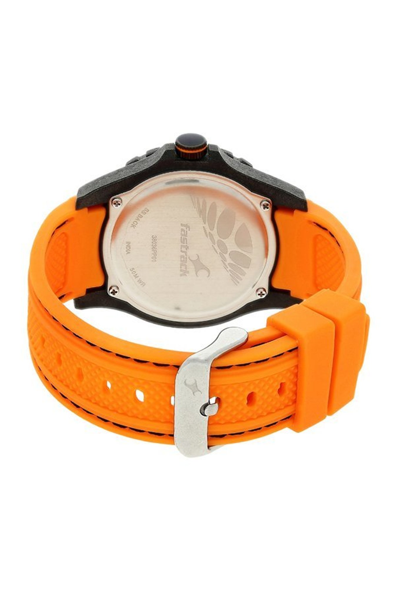 Fastrack orange colour discount watch