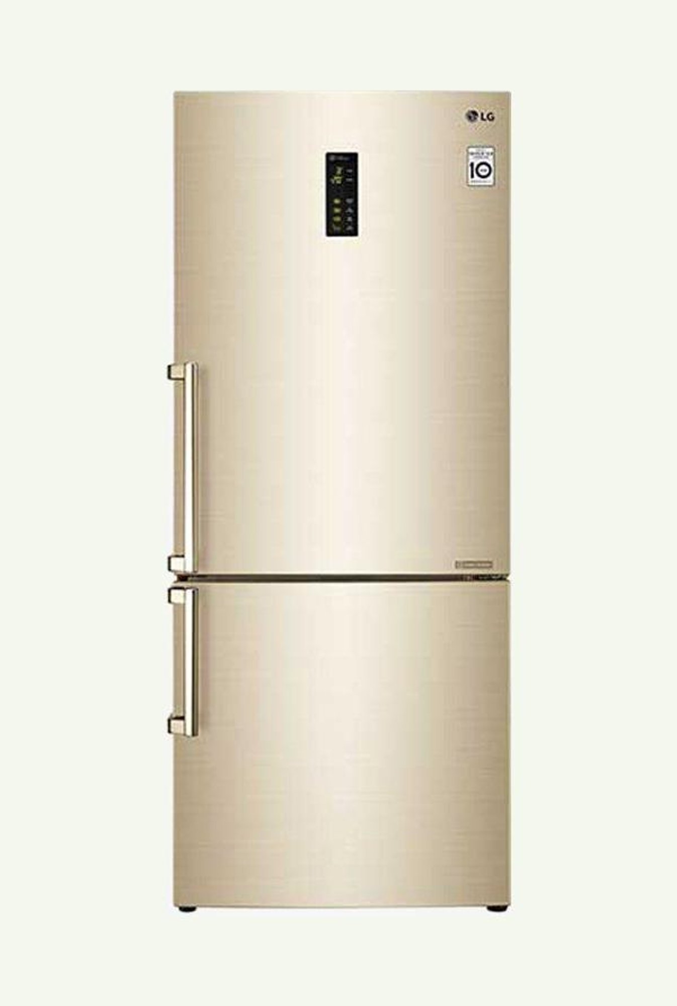 Buy Lg 499 L Frost Free Double Door Bottom Freezer Refrigerator Premium Gold Gc B559evqz Online At Best Prices Tata Cliq