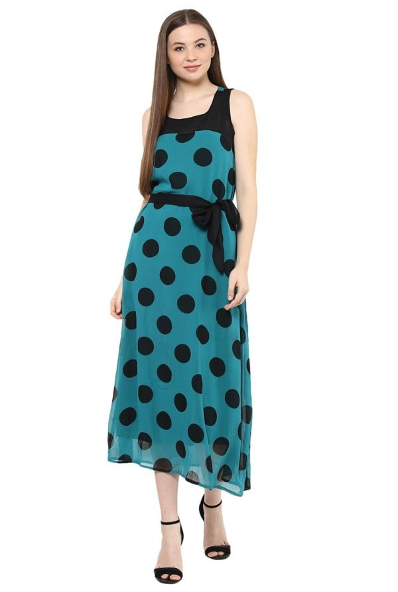 Polka Dot Midi Dress