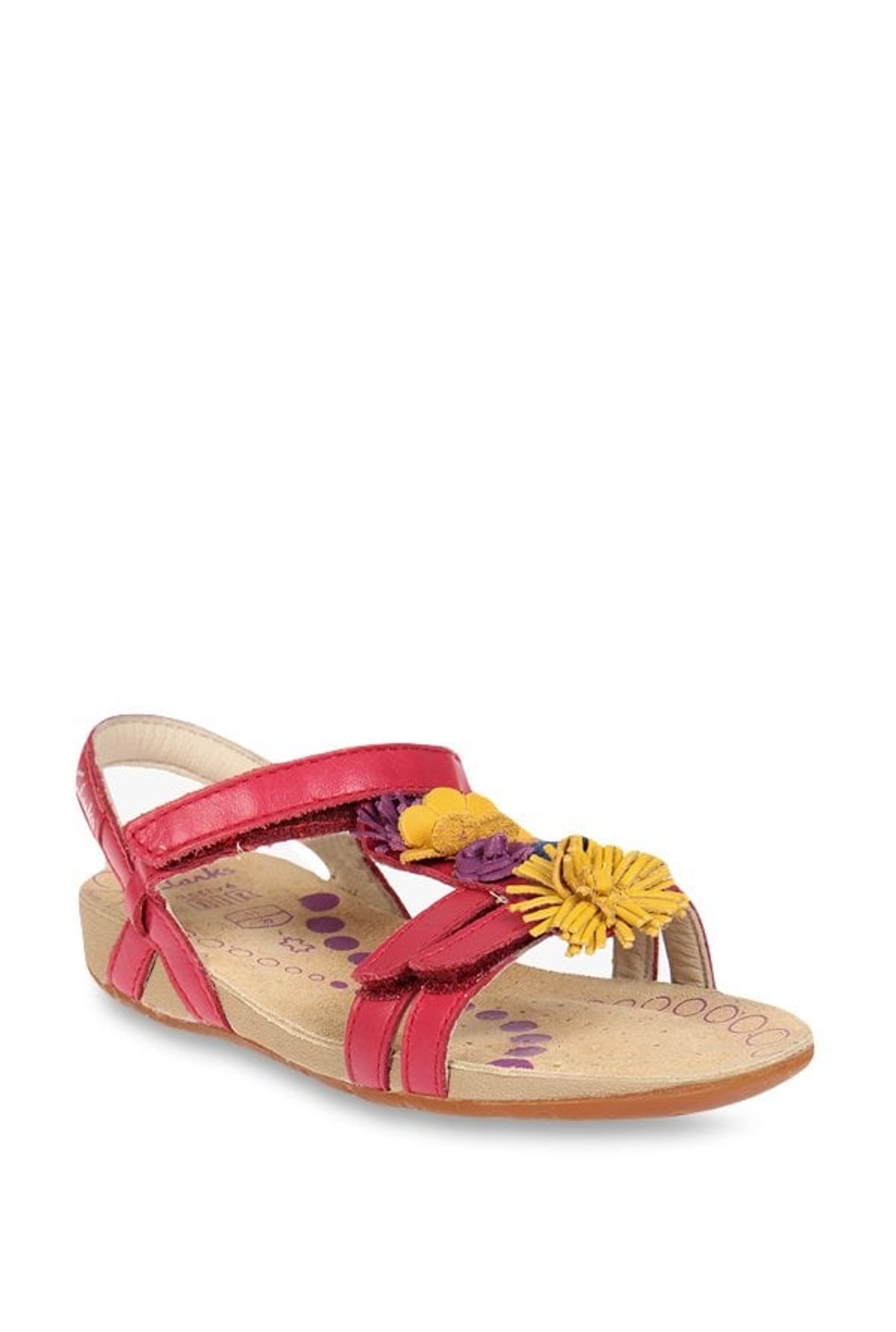 clarks rio flower sandals