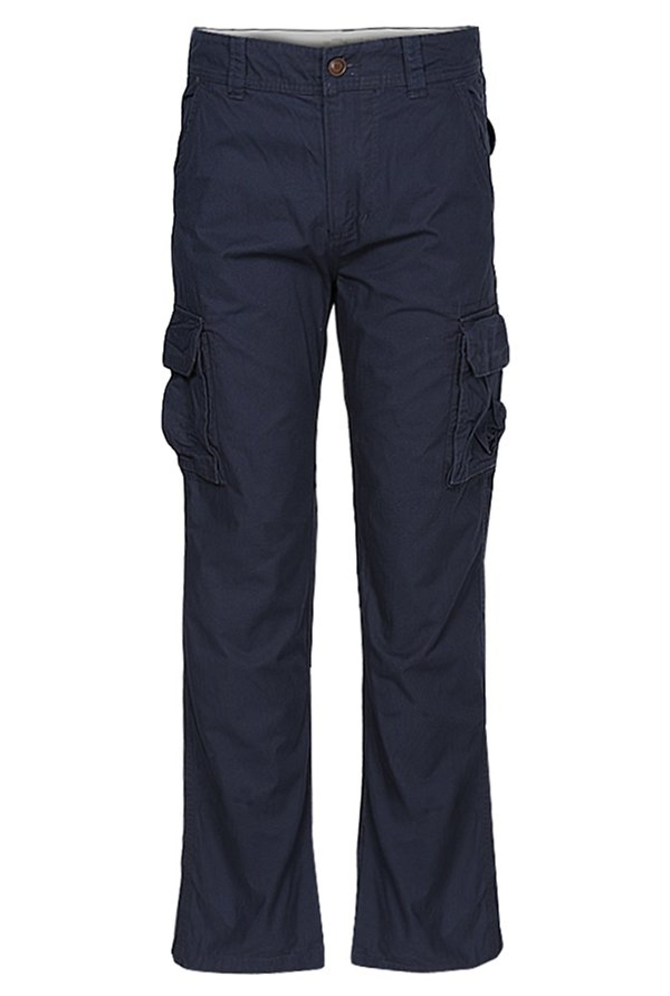 Buy Woodland Navy High Rise Cargo Pants for Men Online Tata CLiQ