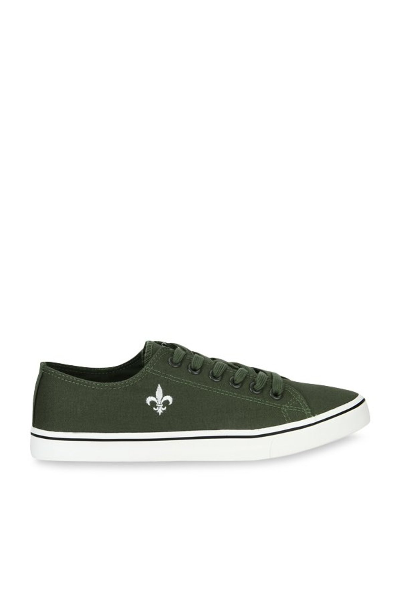 Red tape sale olive green sneakers