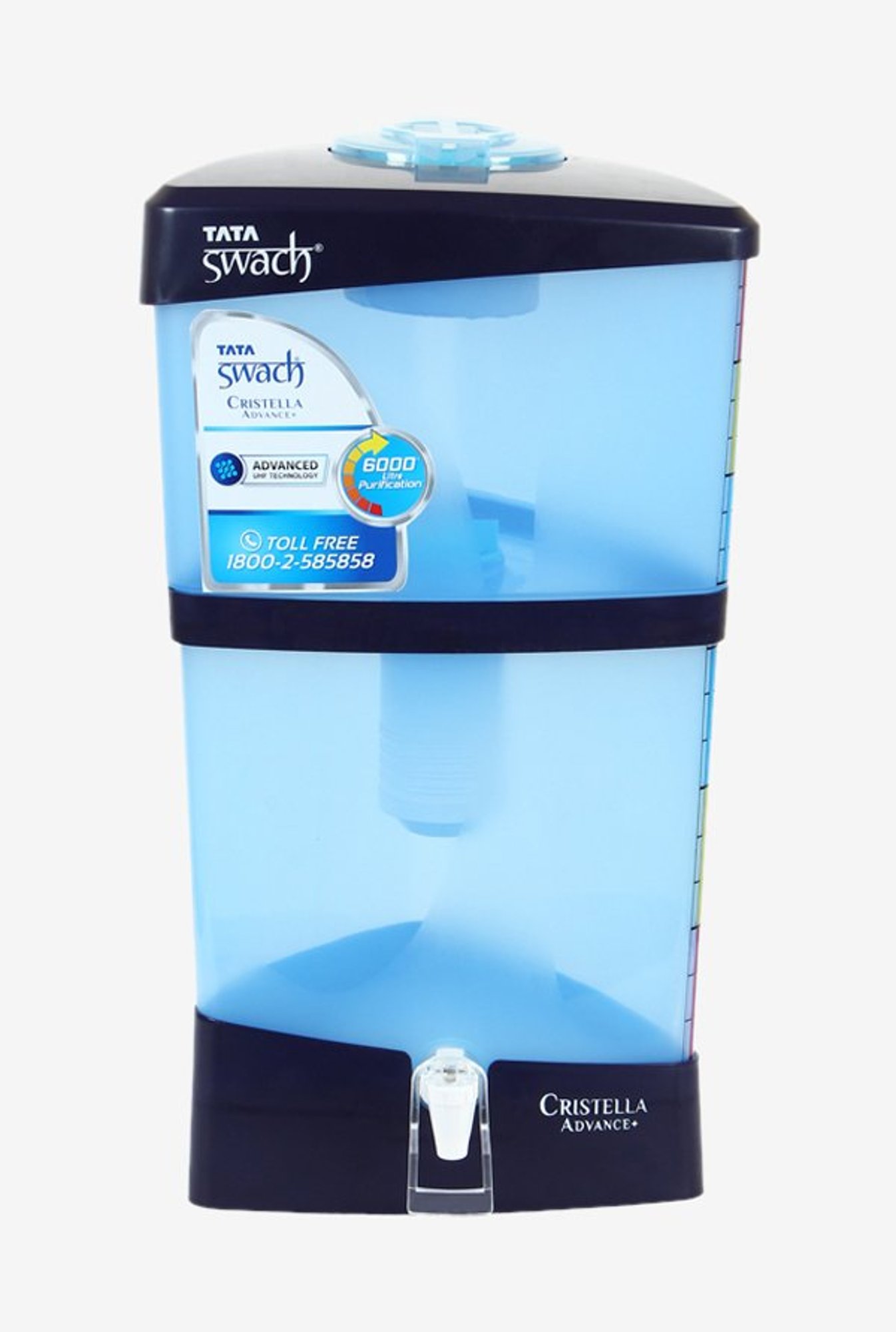 Tata Swach Cristella Advance 18L Gravity Based + UF Membrane Water