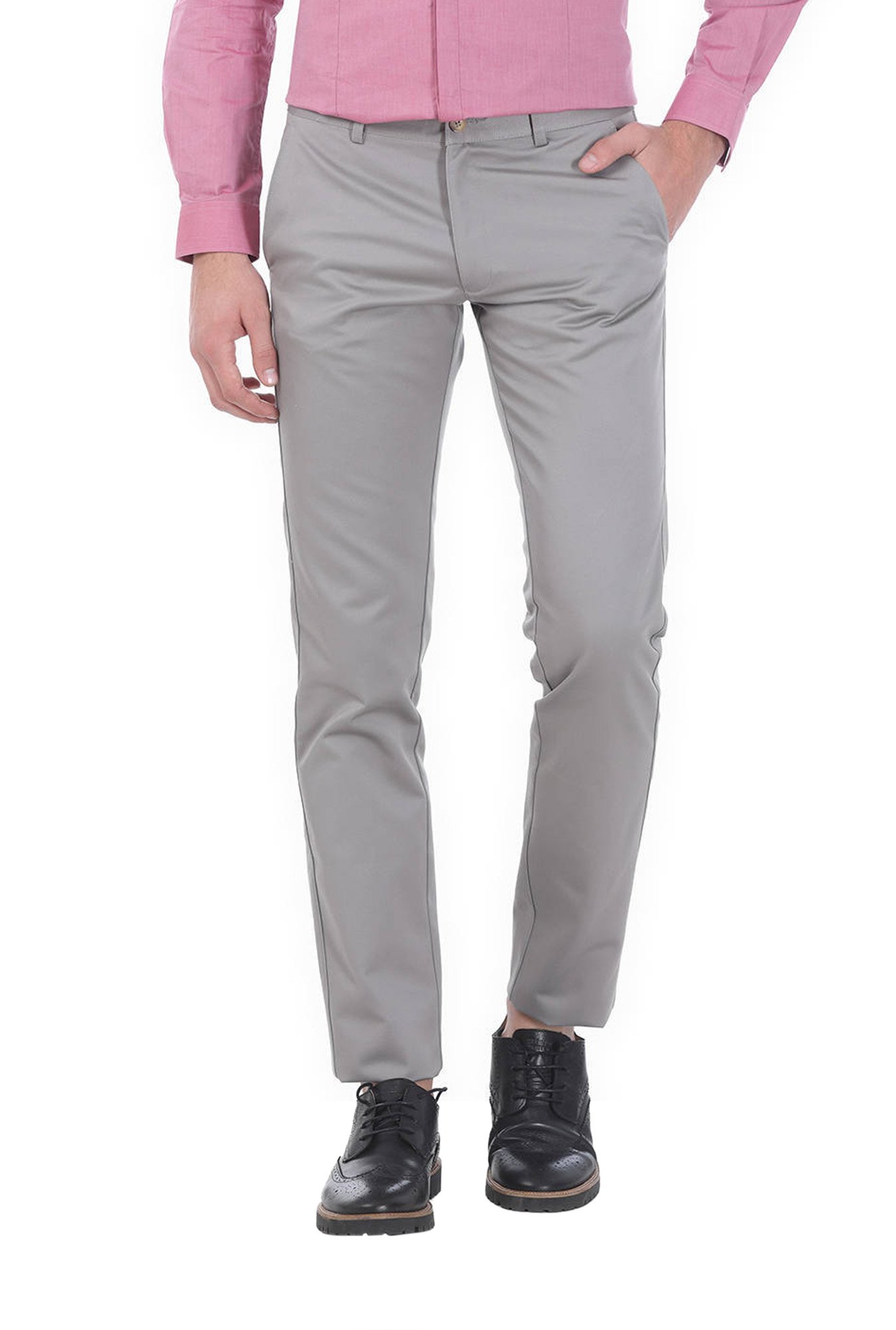 Buy BASICS Men Beige Solid Tapered fit Chinos Online at Low Prices in India   Paytmmallcom