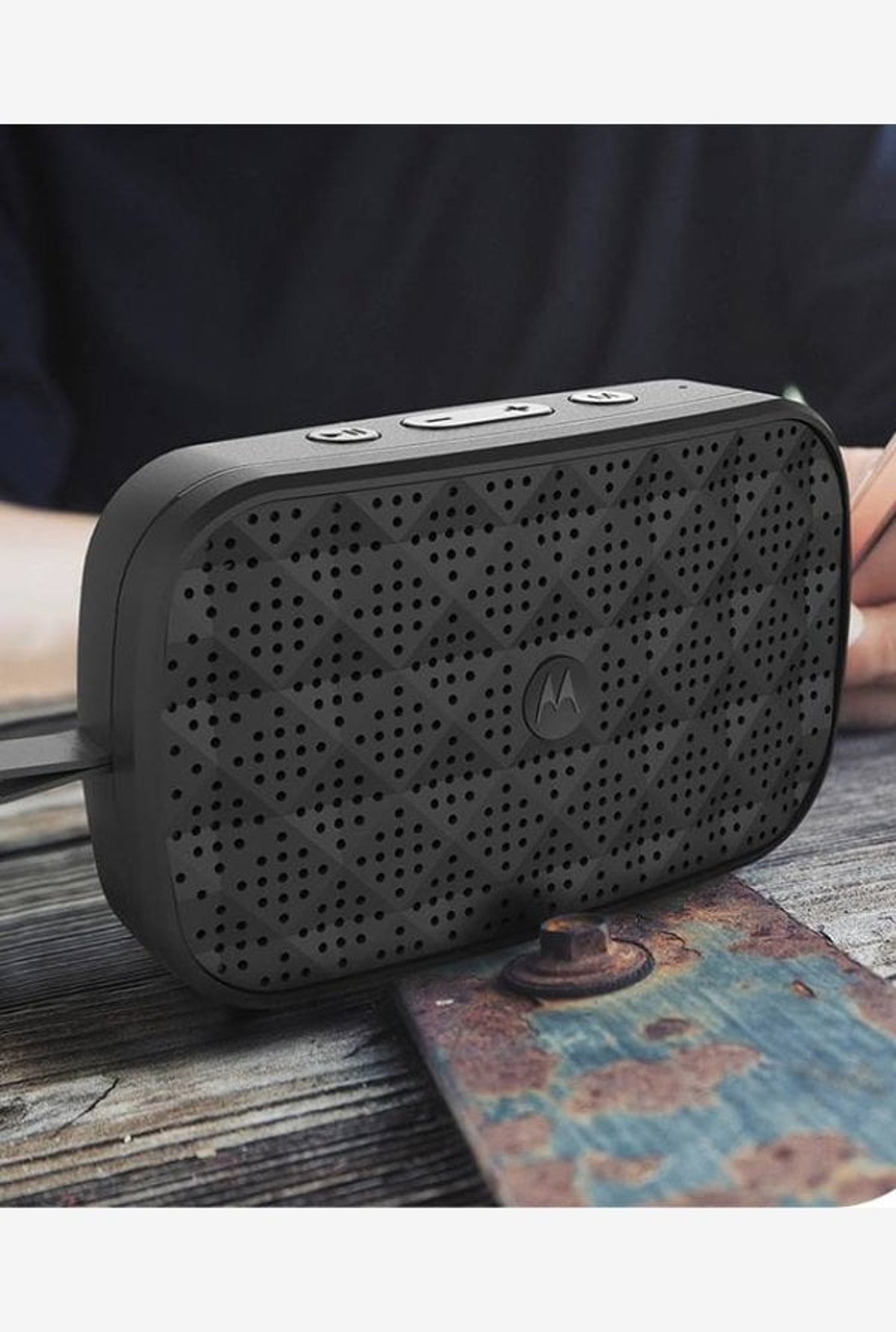 Motorola SP006 Sonic Play 100 Bluetooth Speaker (Black)