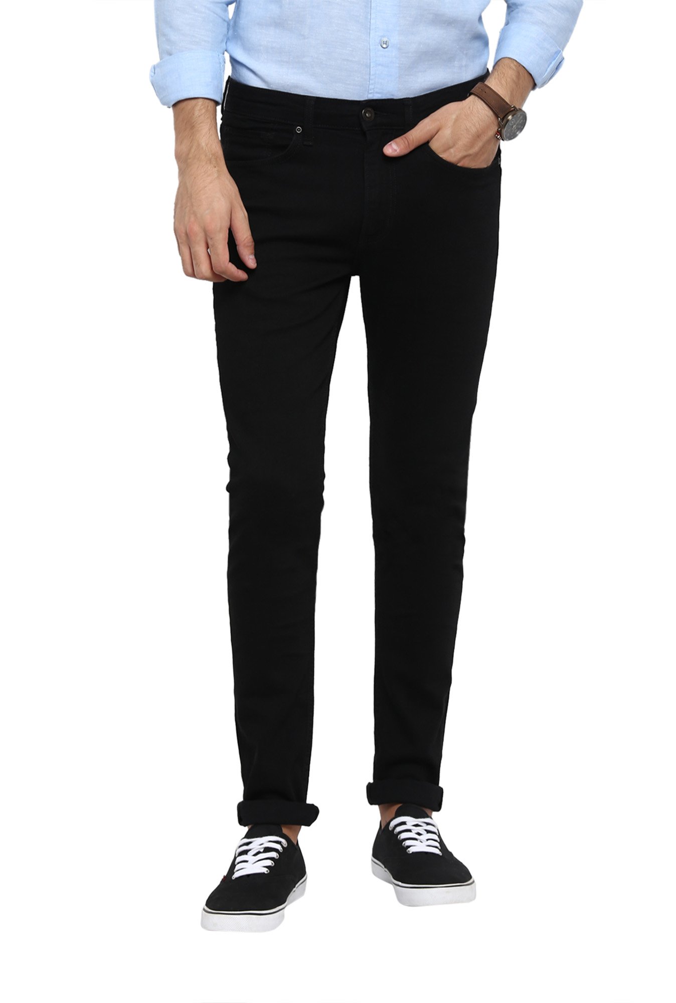 red tape black jeans