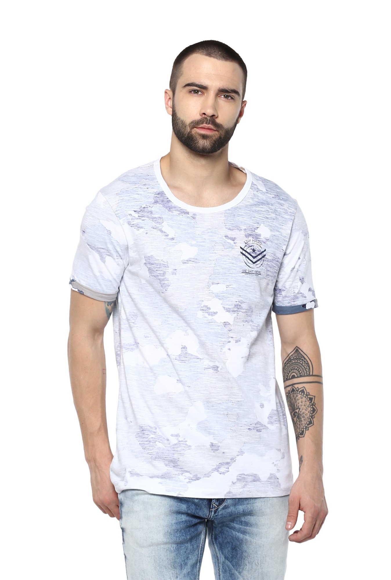 spykar t shirt price