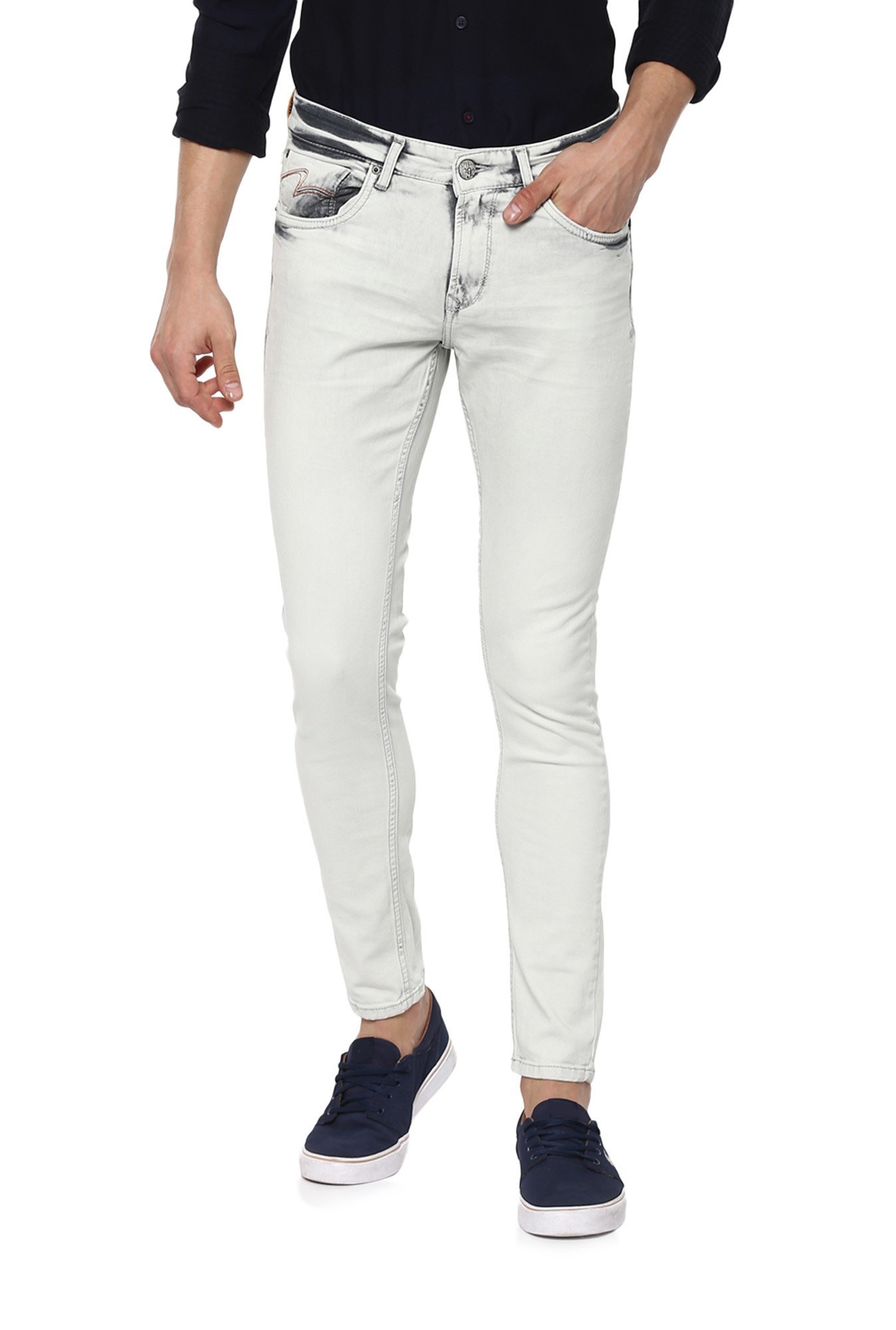 spykar grey jeans