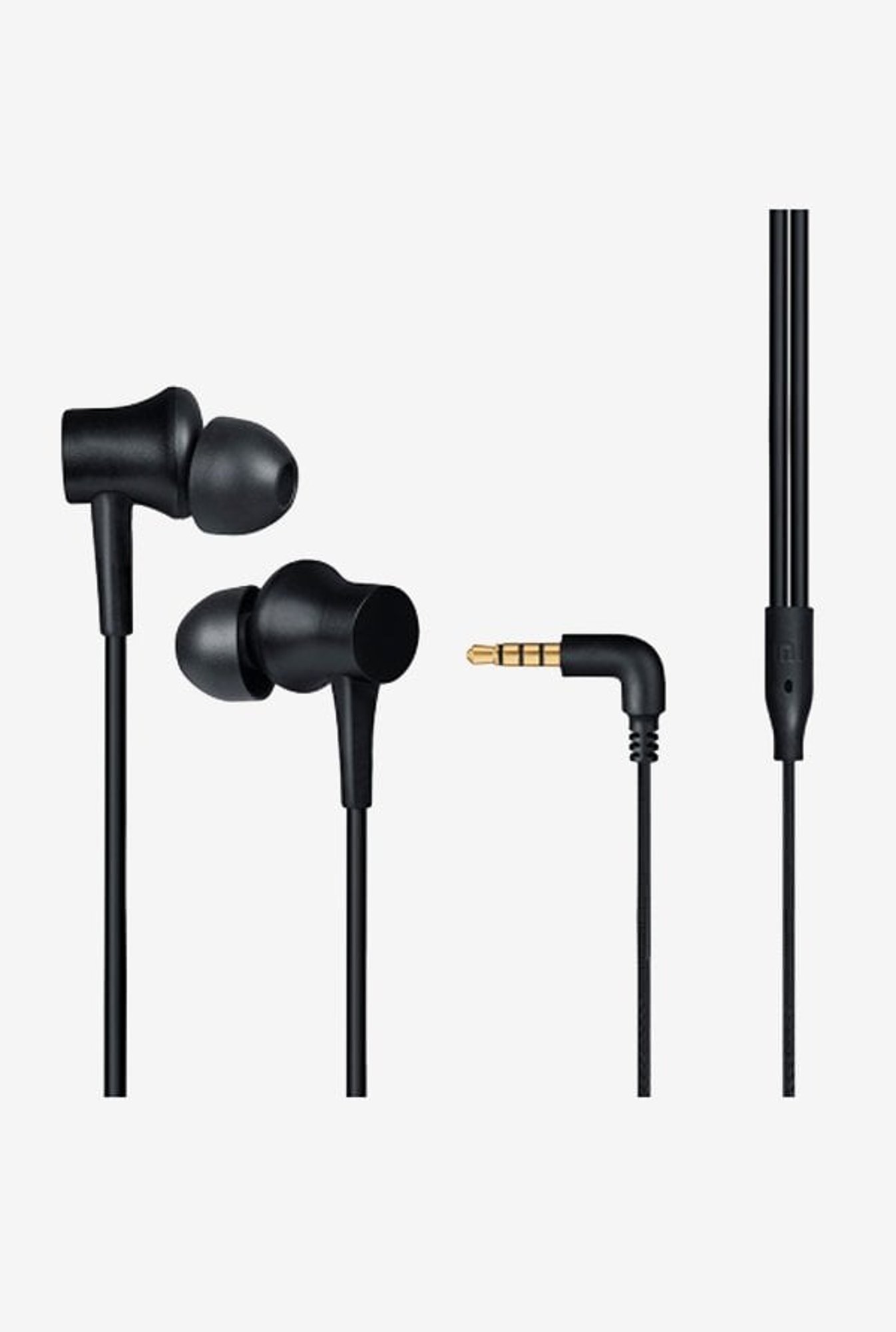 Xiaomi YDJS01JY In The Ear Earphones With Mic Black PaisaWapas