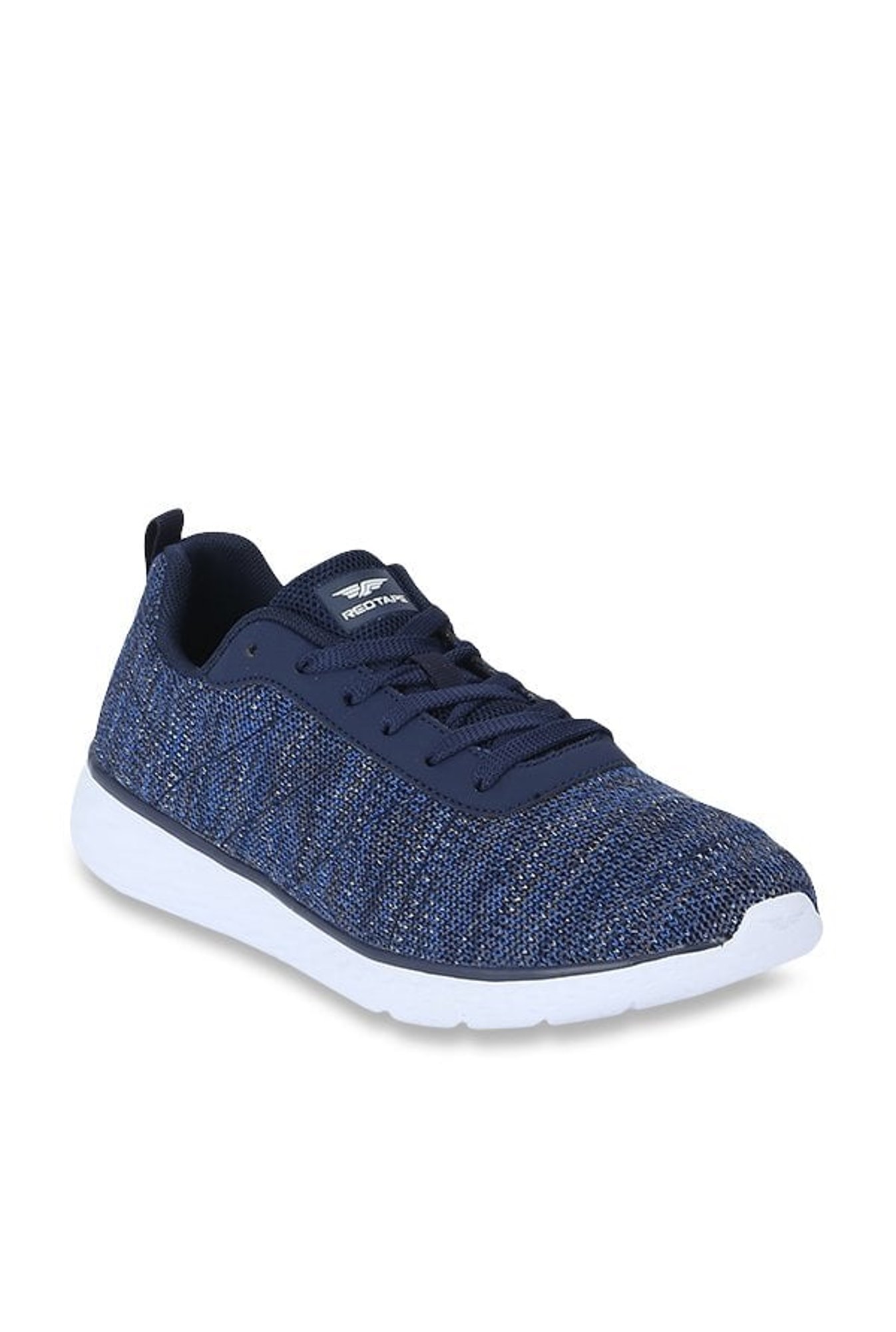 red tape navy blue walking shoes