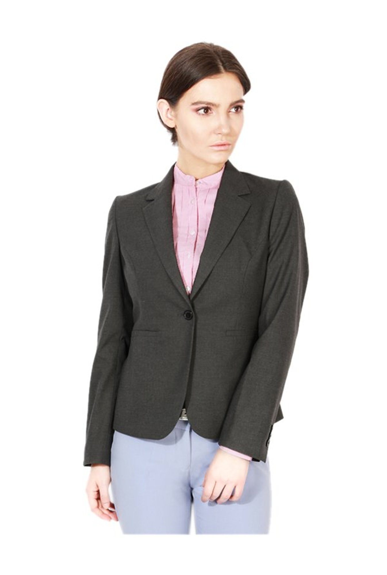 van heusen grey blazer