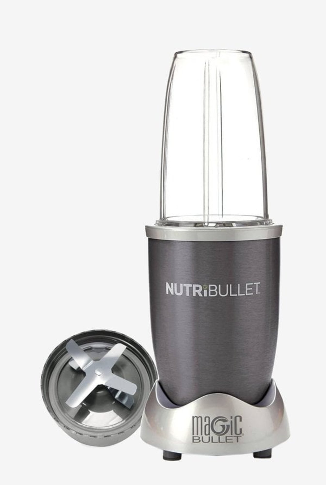 NutriBullet Magic NBR05 600 W Blender/Mixer System (Graphite Grey