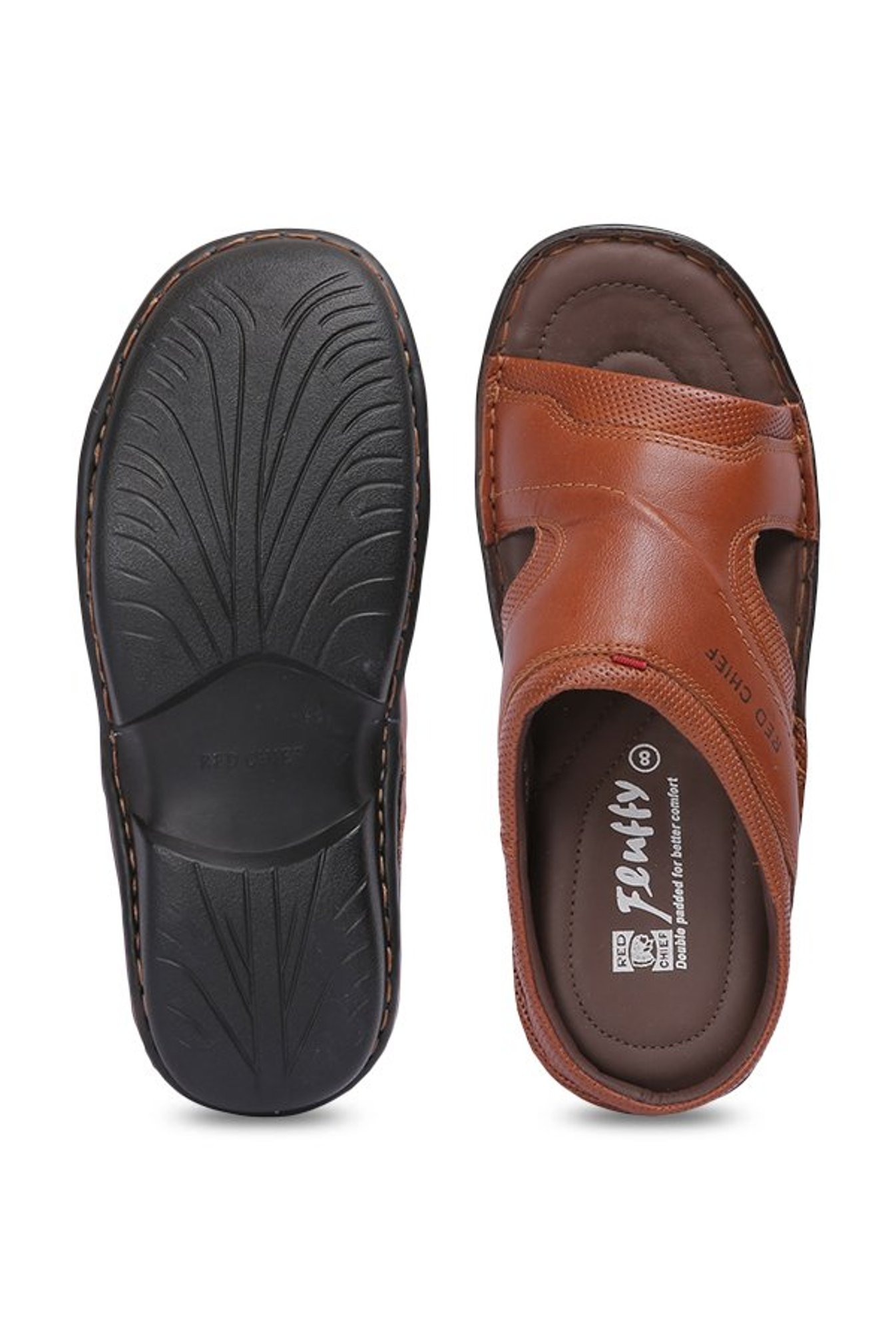 red chief fluffy sandals