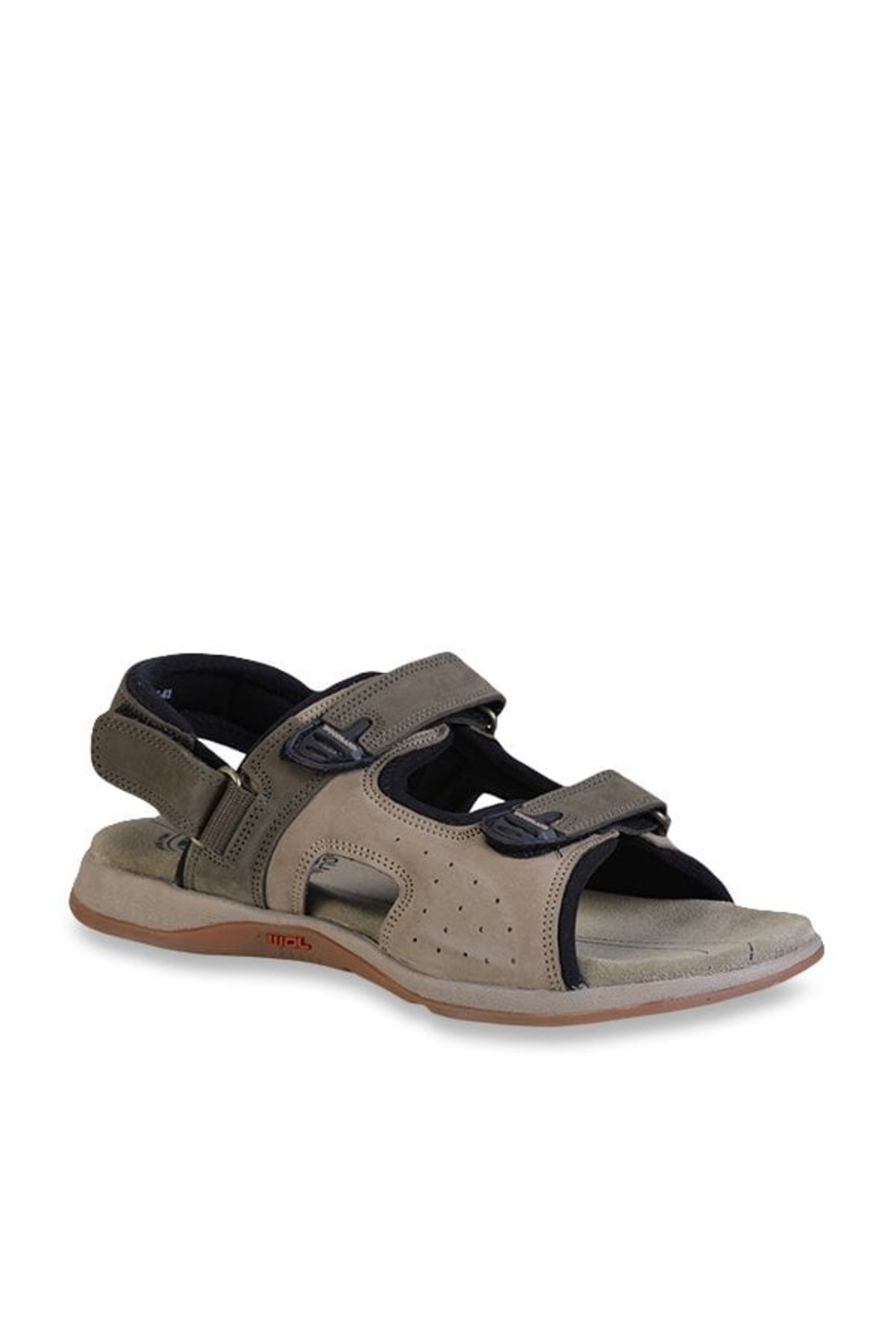 woodland olive floater sandals