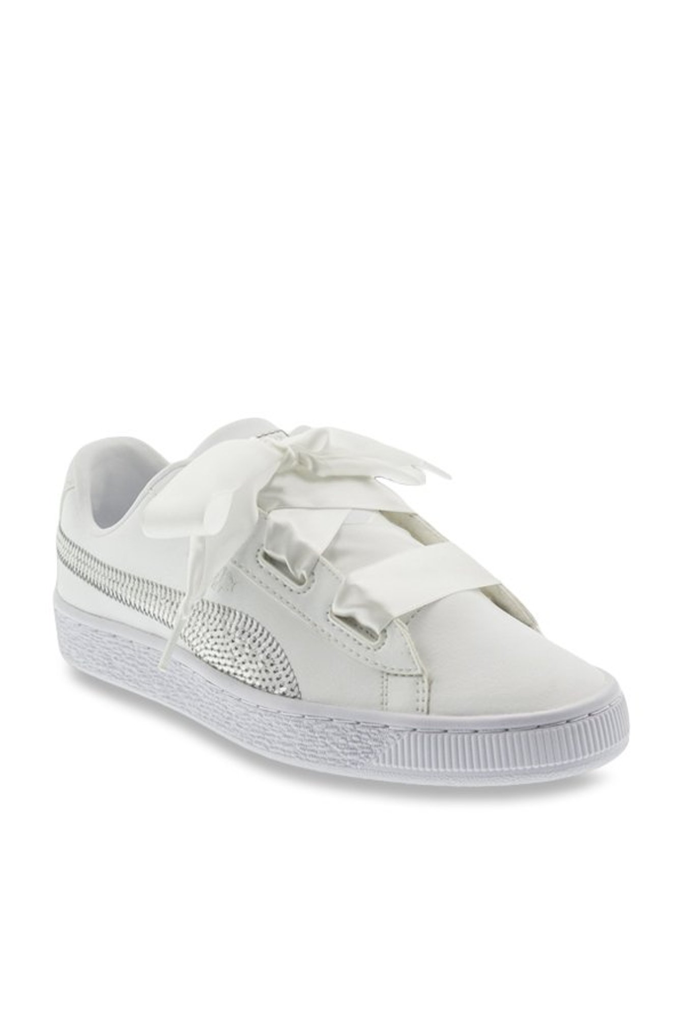 puma basket heart bling jr