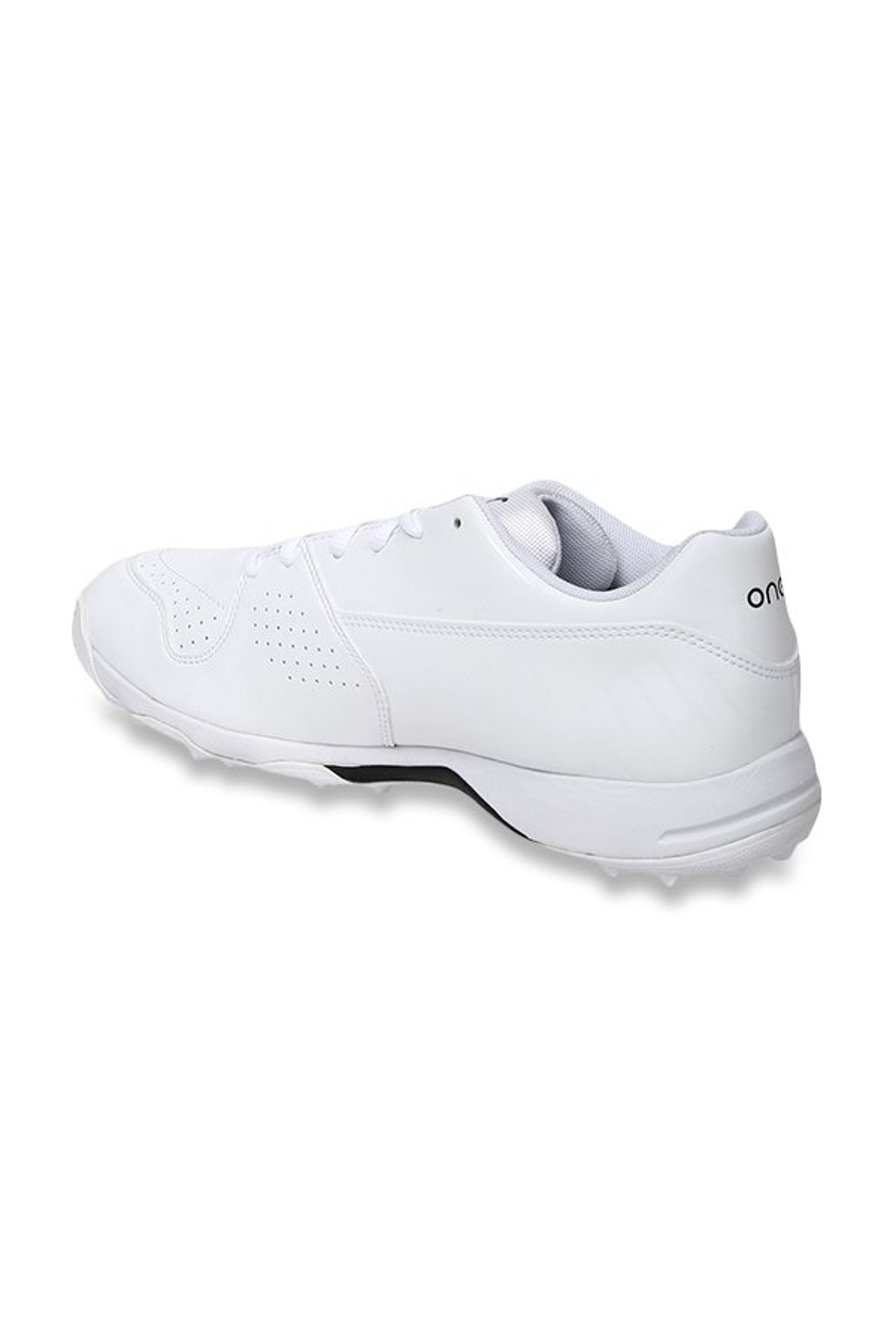 puma men's evospeed one8 r white cricket shoes