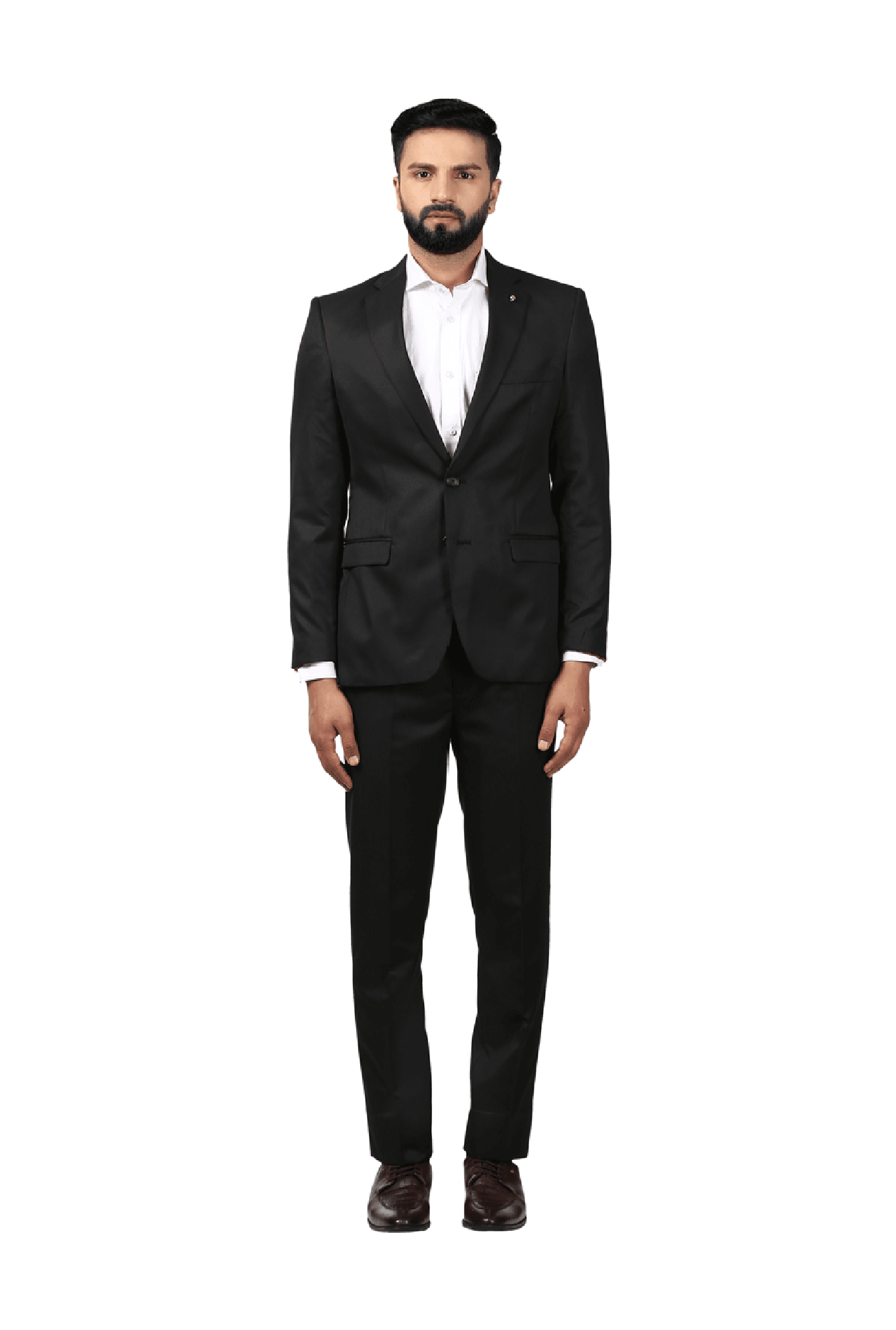 Buy Raymond Jet Black Mid Rise Trousers for Men Online  Tata CLiQ