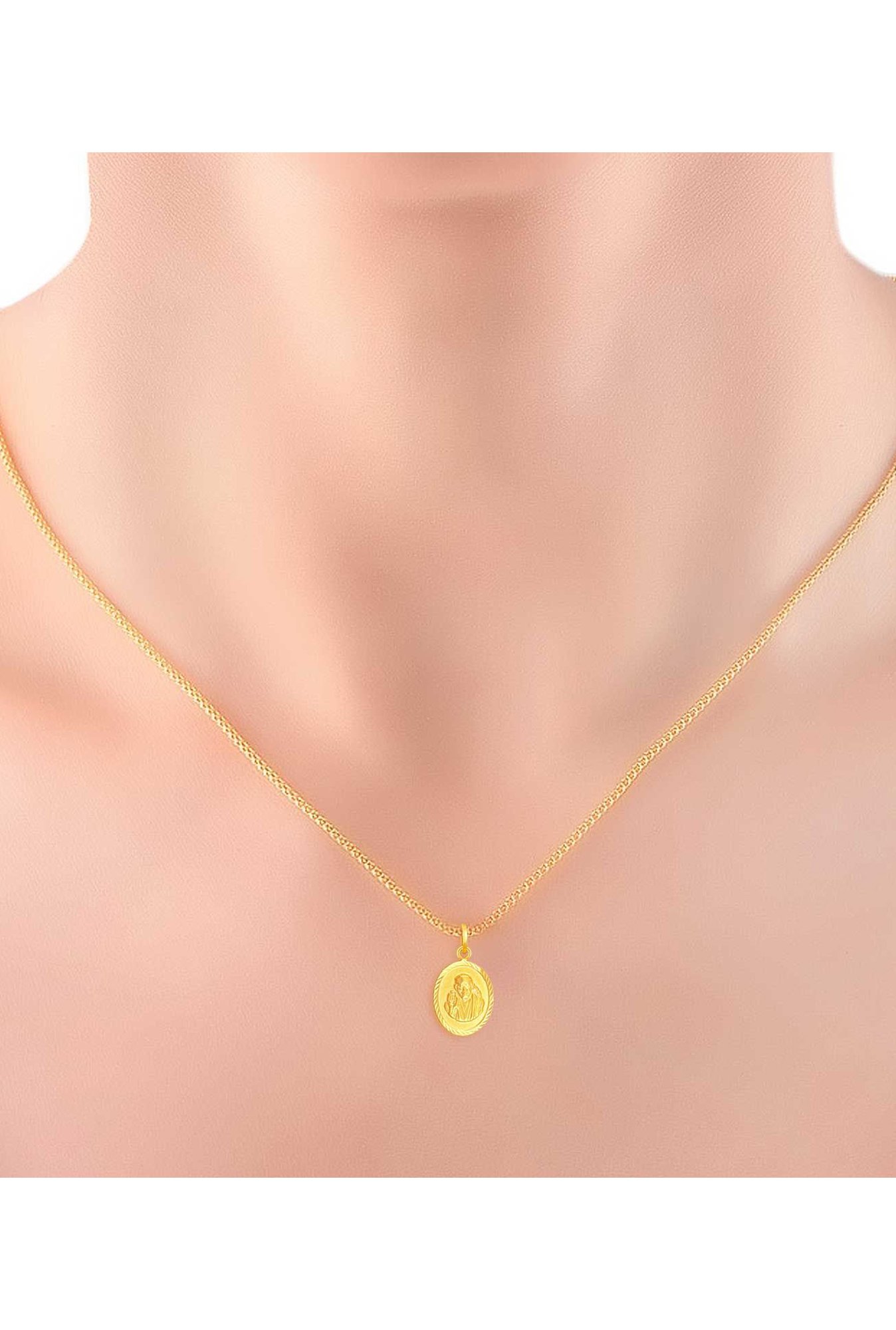 Diamonds 22 kt Gold Pendant Online 
