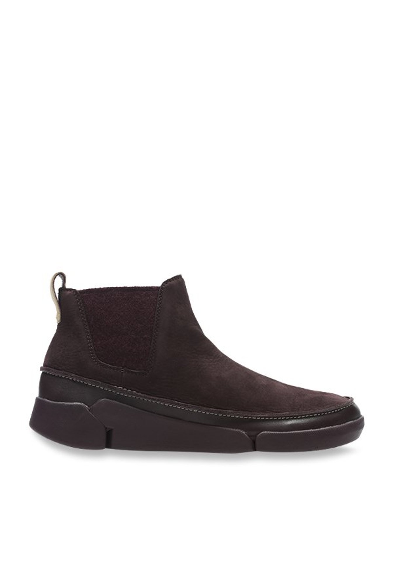 Clarks Tri Poppy Aubergine Chelsea 