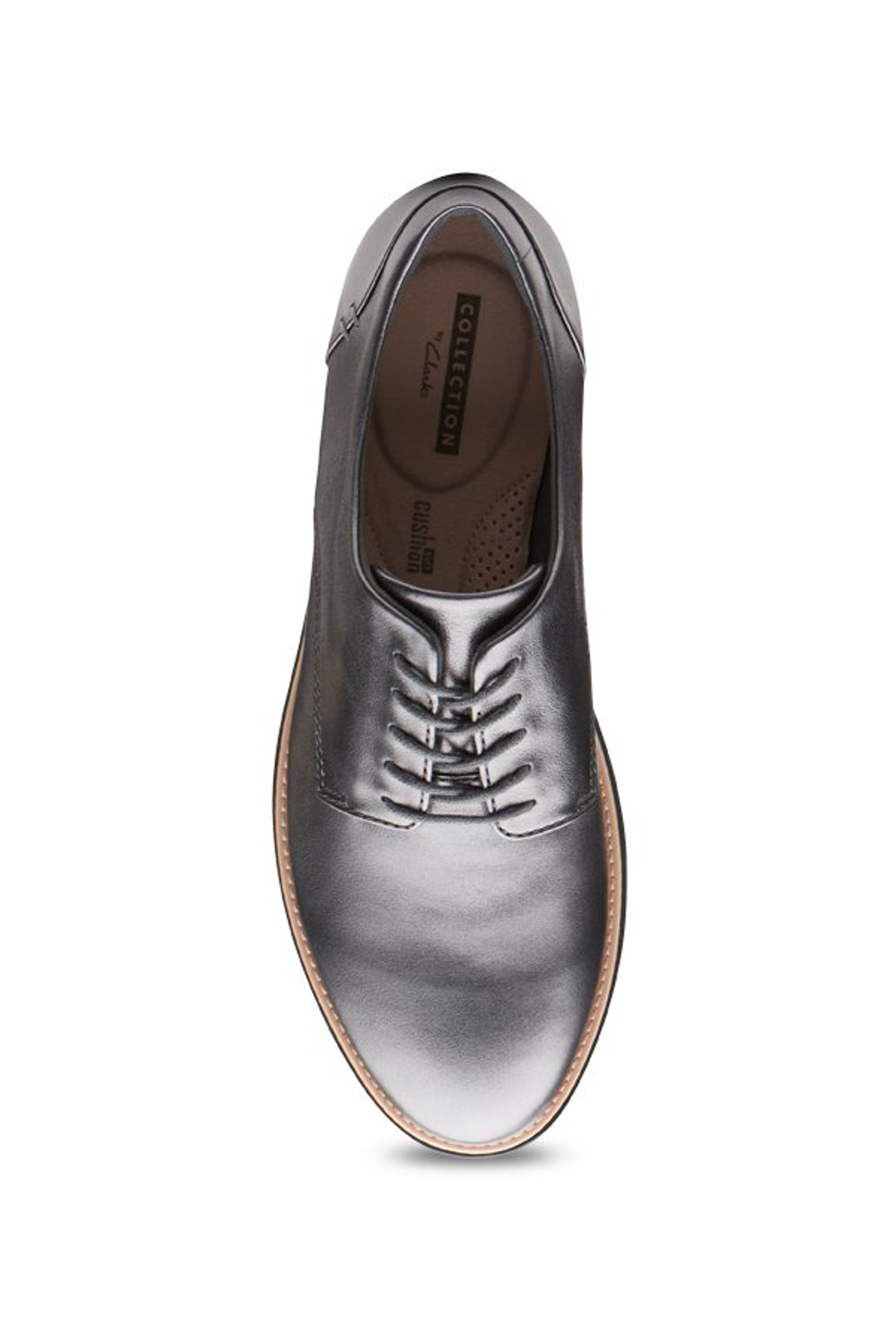 clarks tri clara silver