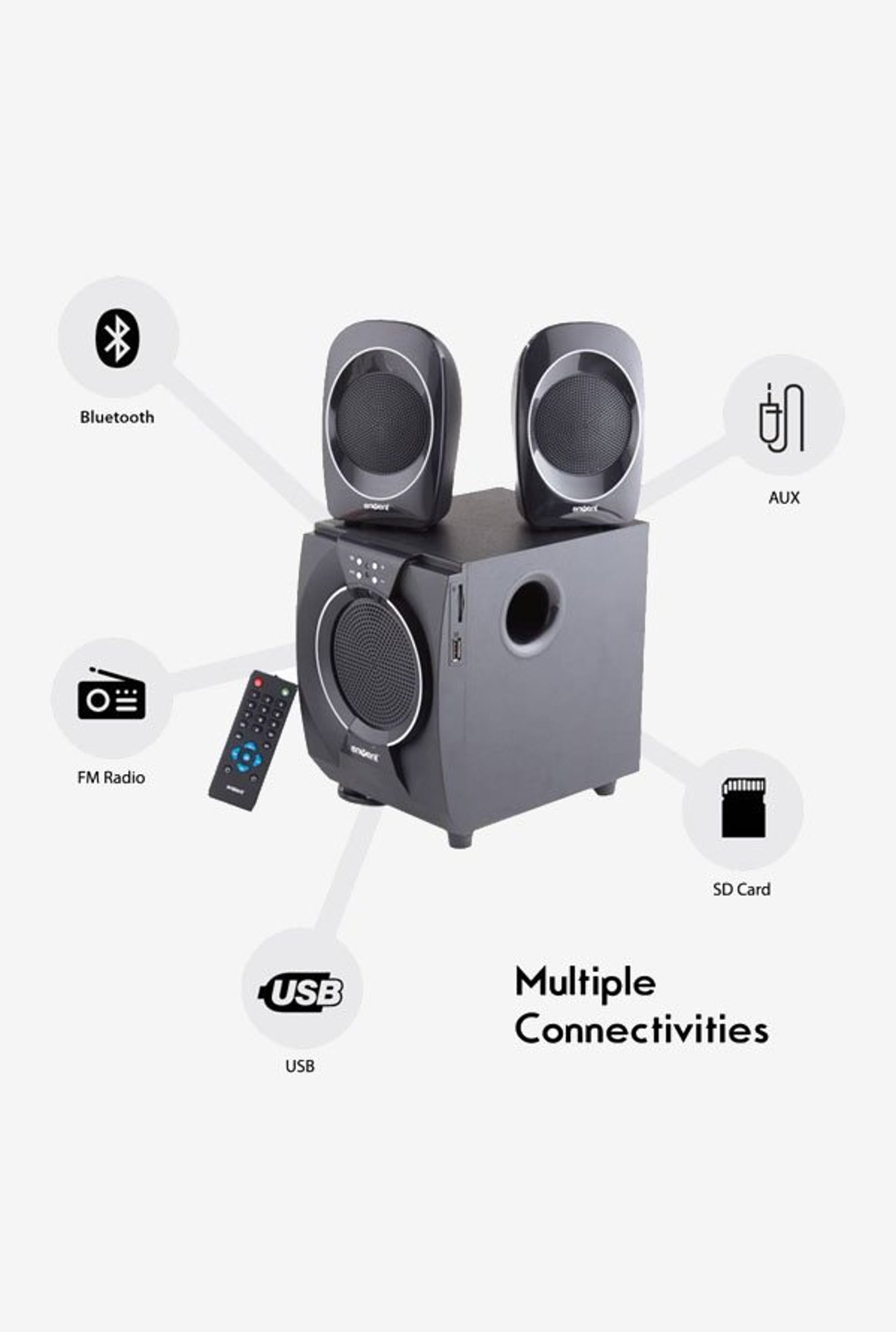 envent deejay 310 multimedia home audio speaker