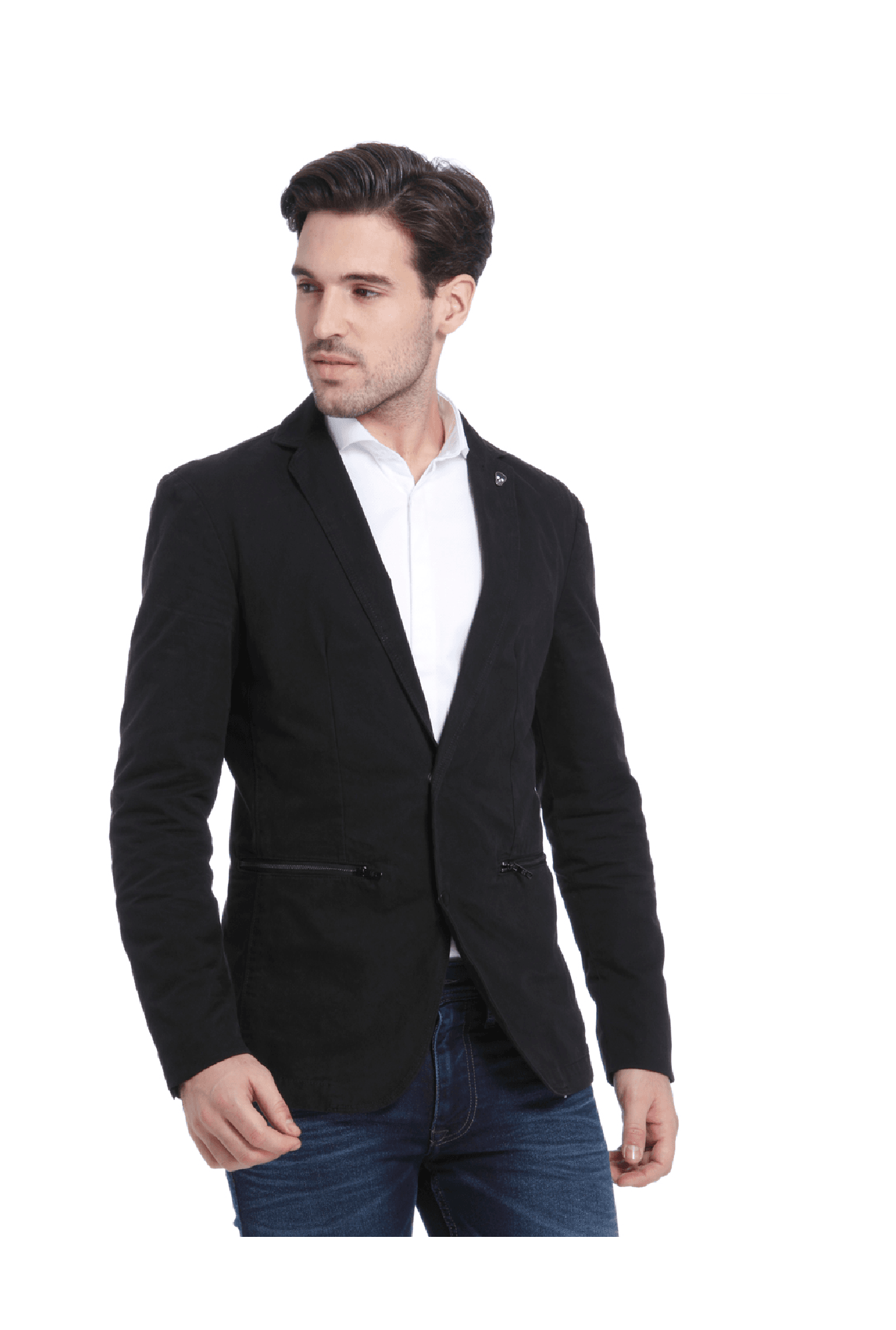 AllSaints Mercier Sb Blazer in Black for Men | Lyst