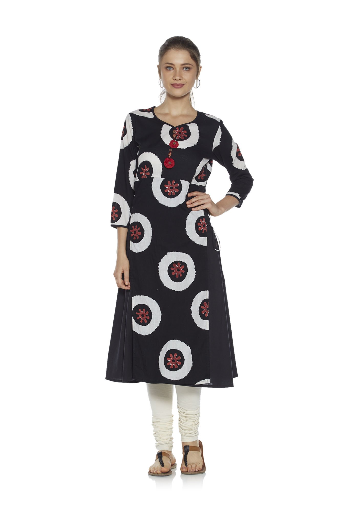 black ethnic dress online