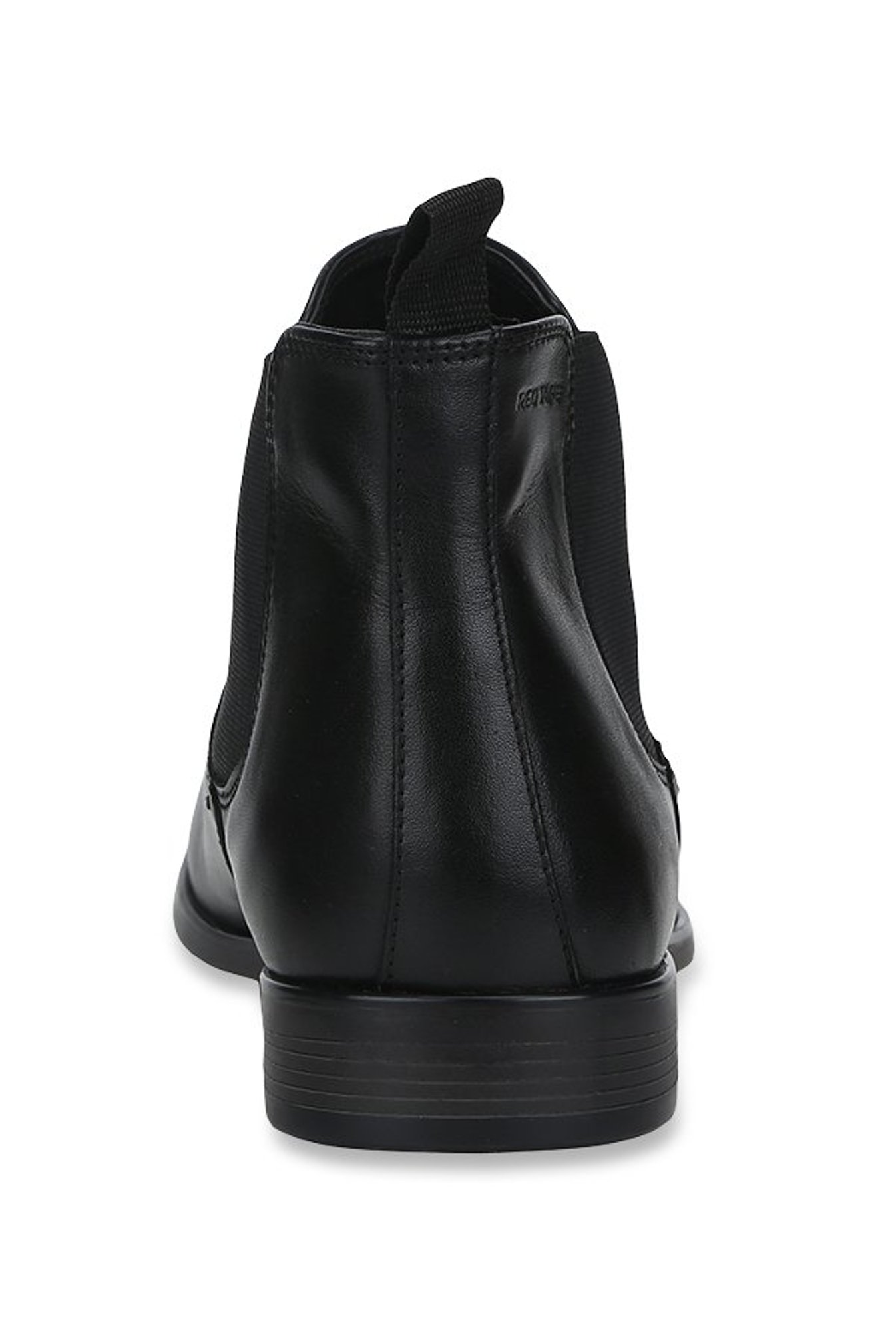 red tape black chelsea boots
