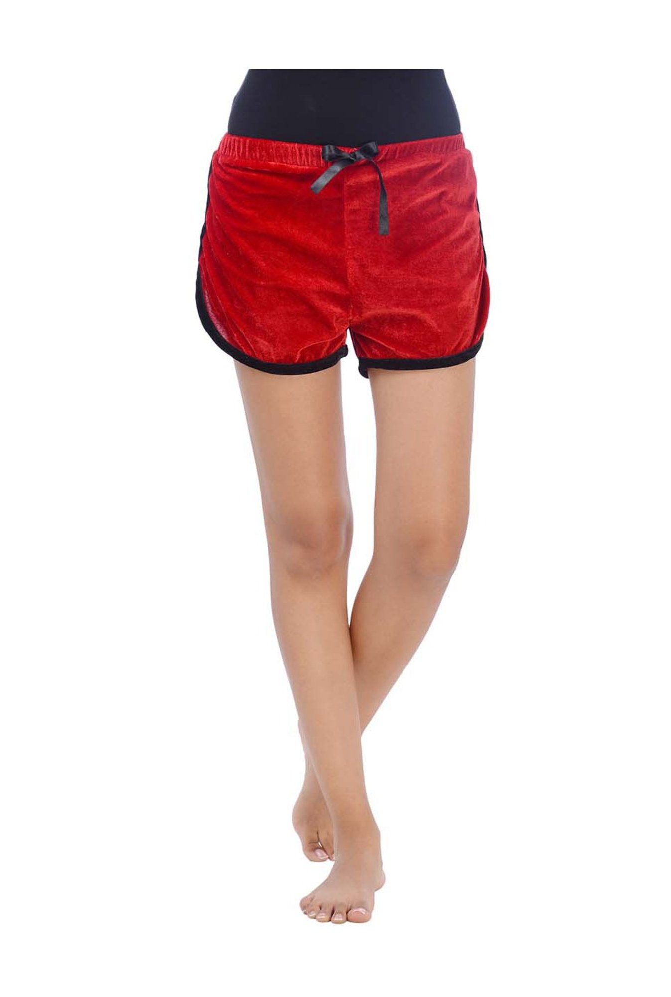 Red pj online shorts