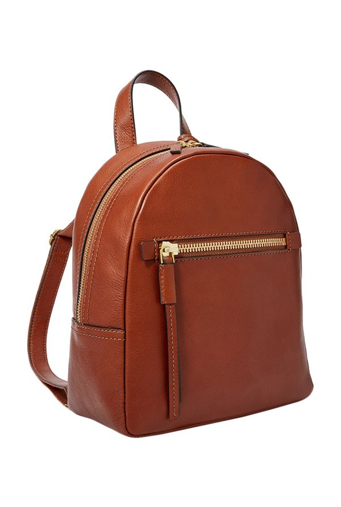 fossil leather backpack
