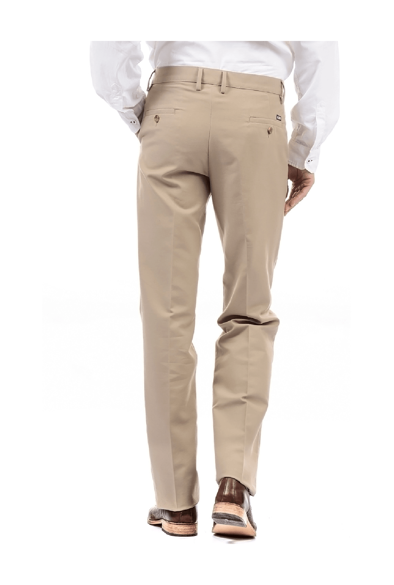 Buy VAN HEUSEN Mens 3 Pocket Solid Pleated Front Formal Trousers | Shoppers  Stop