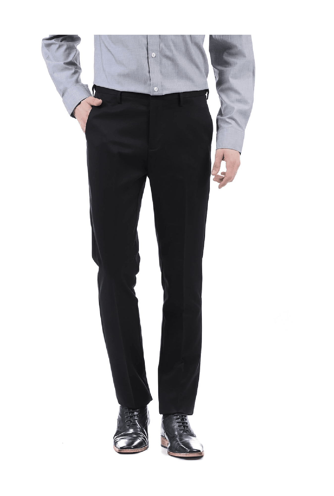 Arrow Formal Trousers : Buy Arrow Black Micro Check Formal Trousers Online  | Nykaa Fashion